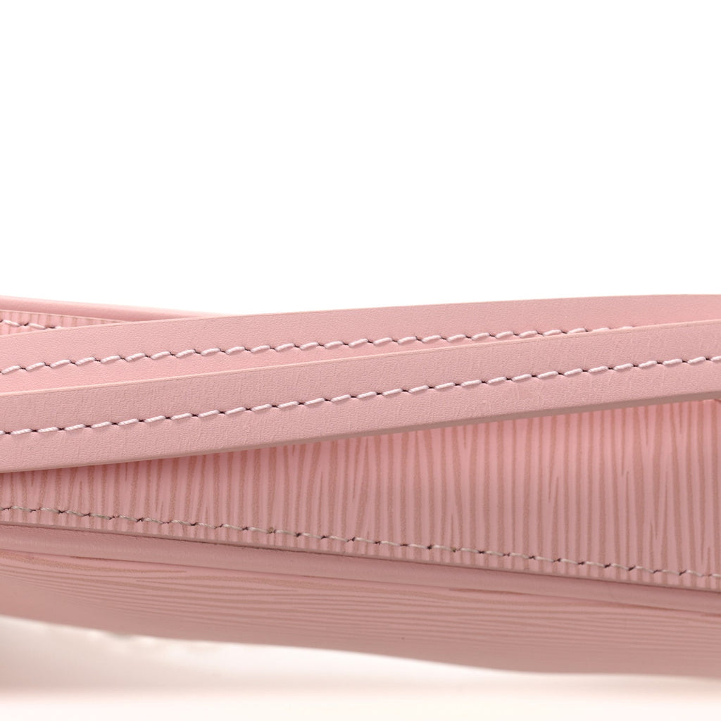 Epi Easy Pouch On Strap Rose Ballerine