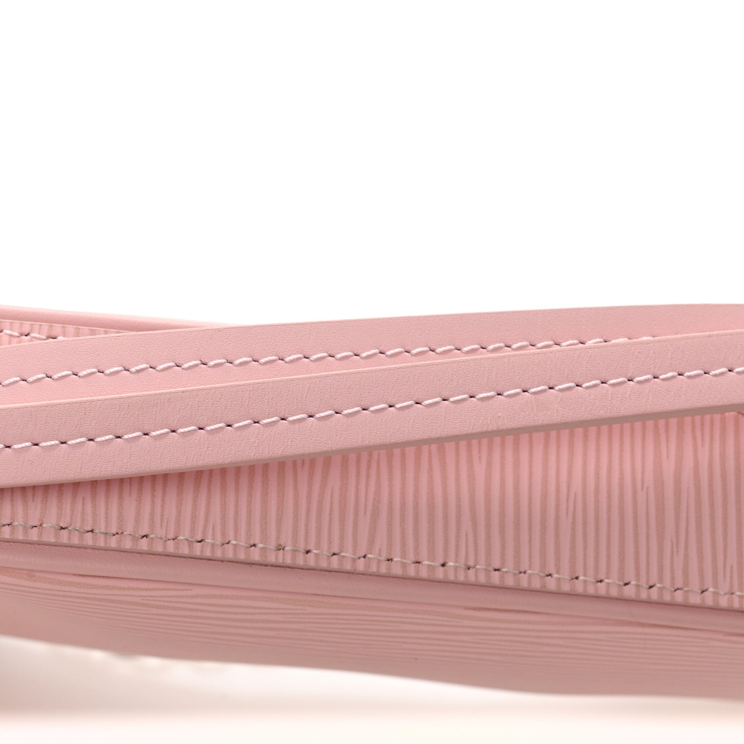 Epi Easy Pouch On Strap Rose Ballerine