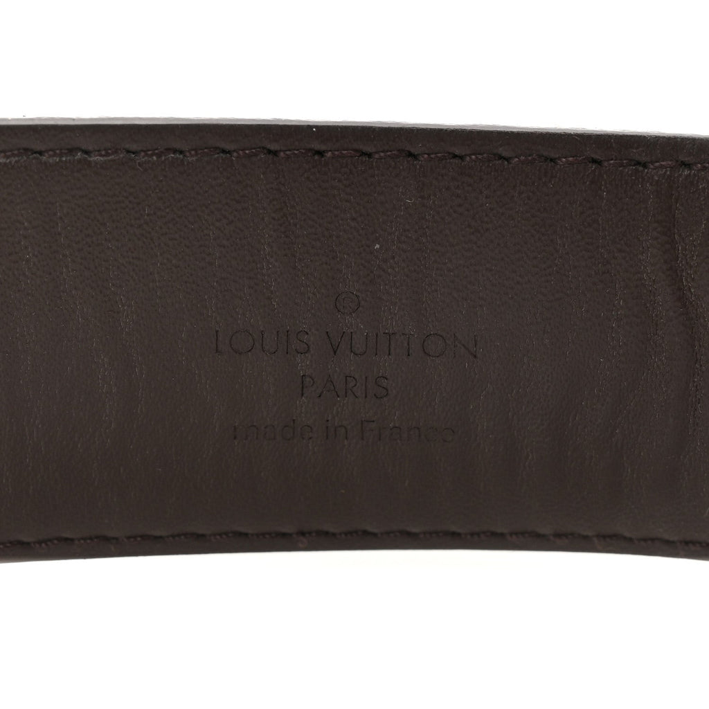 Damier Ebene 40mm LV Initiales 120 48 Belt