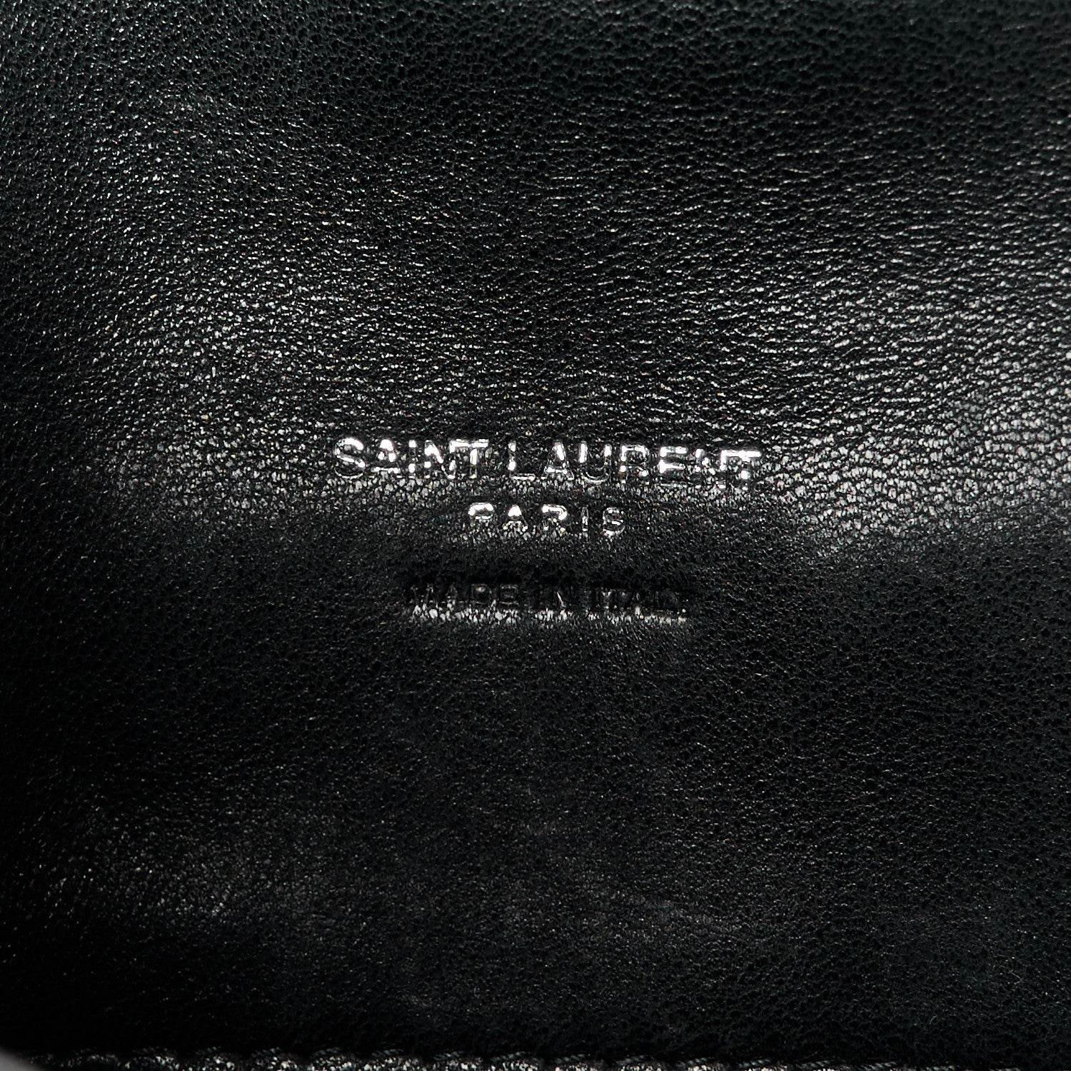 Lambskin Monogram Loulou Puffer Pouch Clutch Black