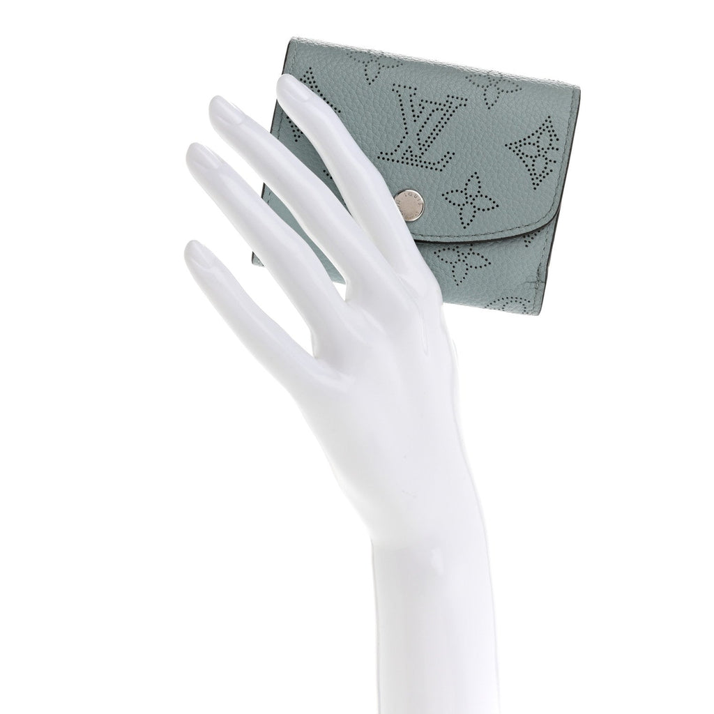 Mahina Iris Compact Wallet NM Vert Lagon