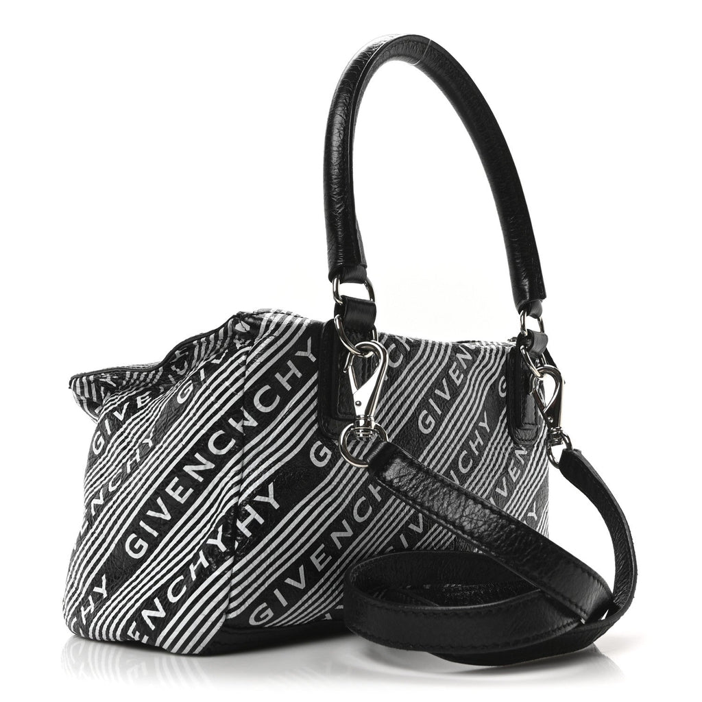 Lambskin Small Logo Pandora Black