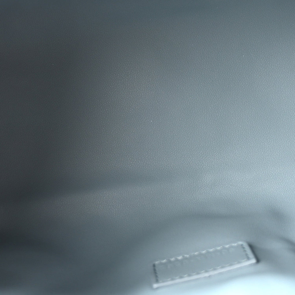 Calfskin Macrocannage Medium Diortravel Nomad Pouch Bracing Blue