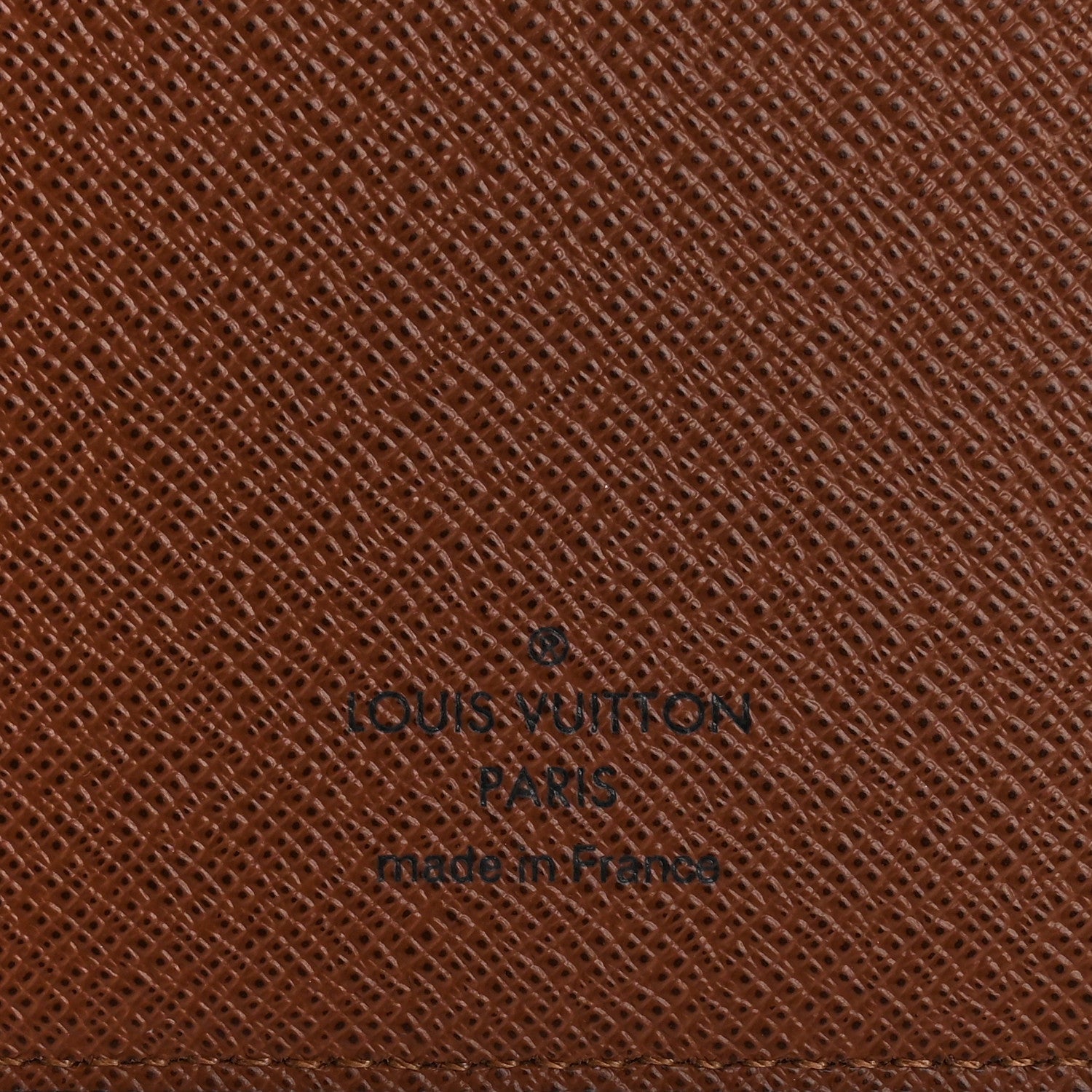 Monogram Desk Agenda Cover