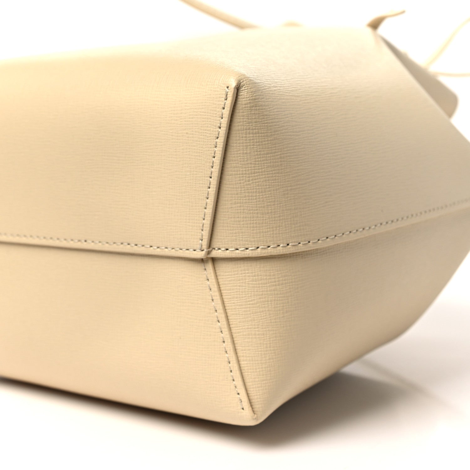 Calfskin Mini Bucket Bag Dune