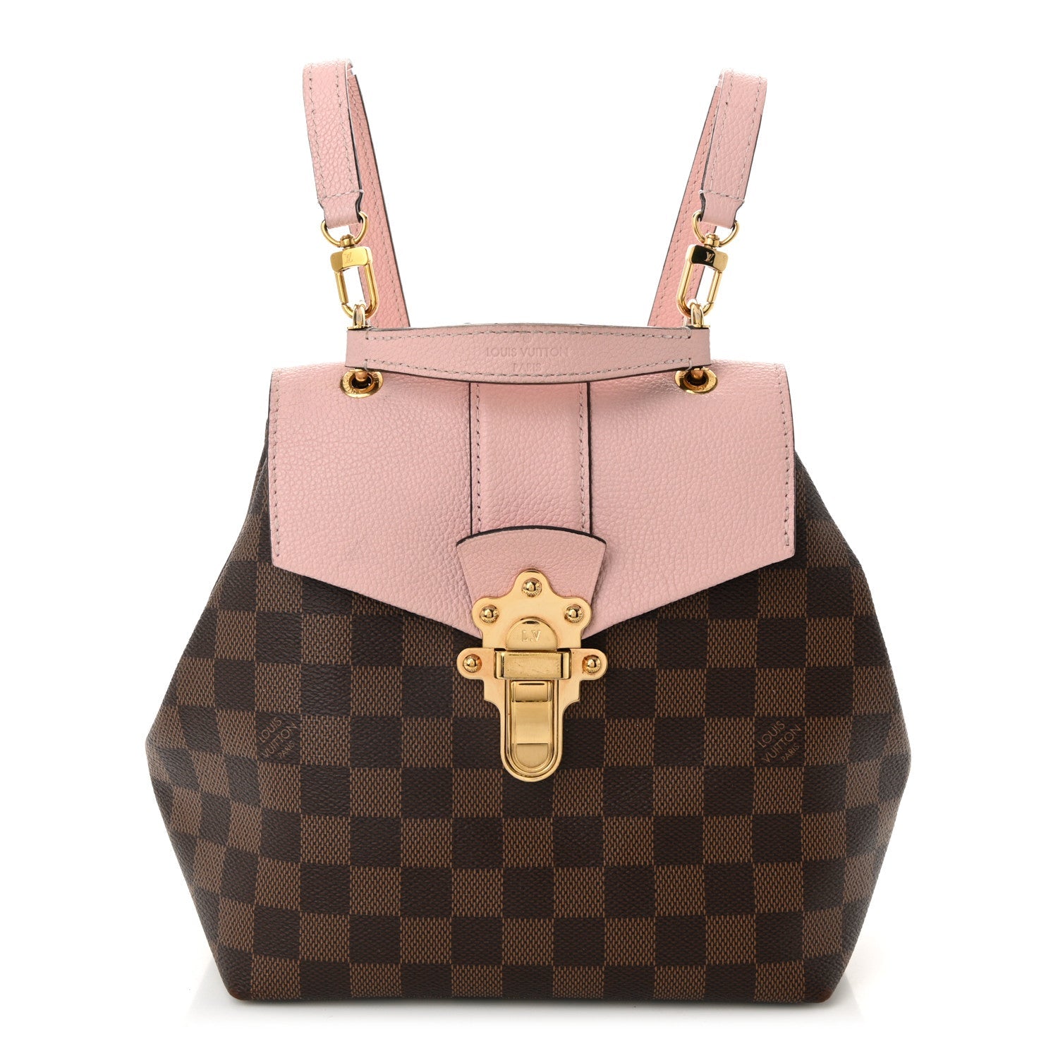 Damier Ebene Clapton Backpack Magnolia