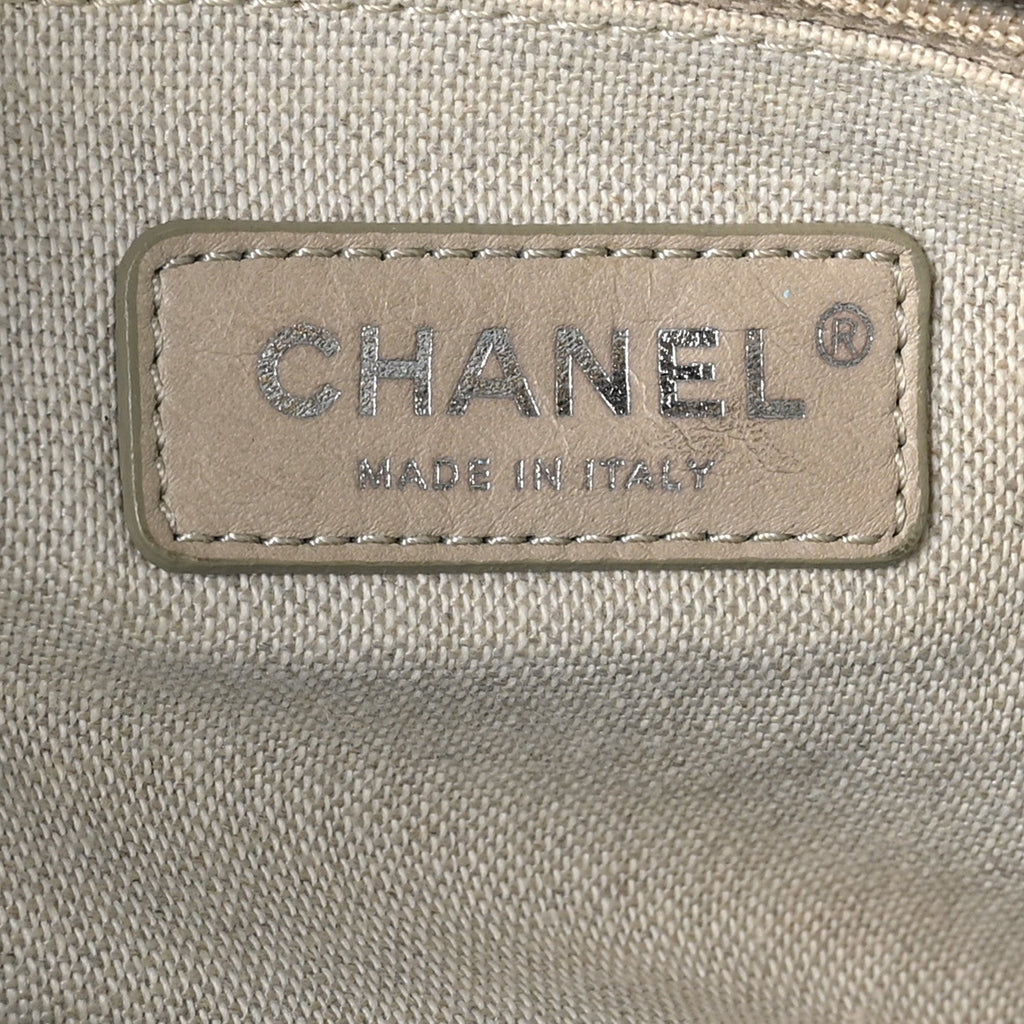 Mixed Fibers Small Deauville Tote Light Blue