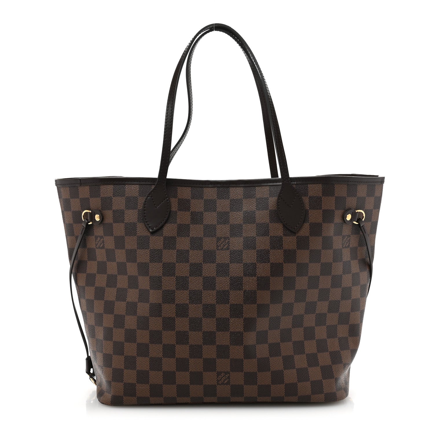 Damier Ebene Neo Neverfull MM Rose Ballerine