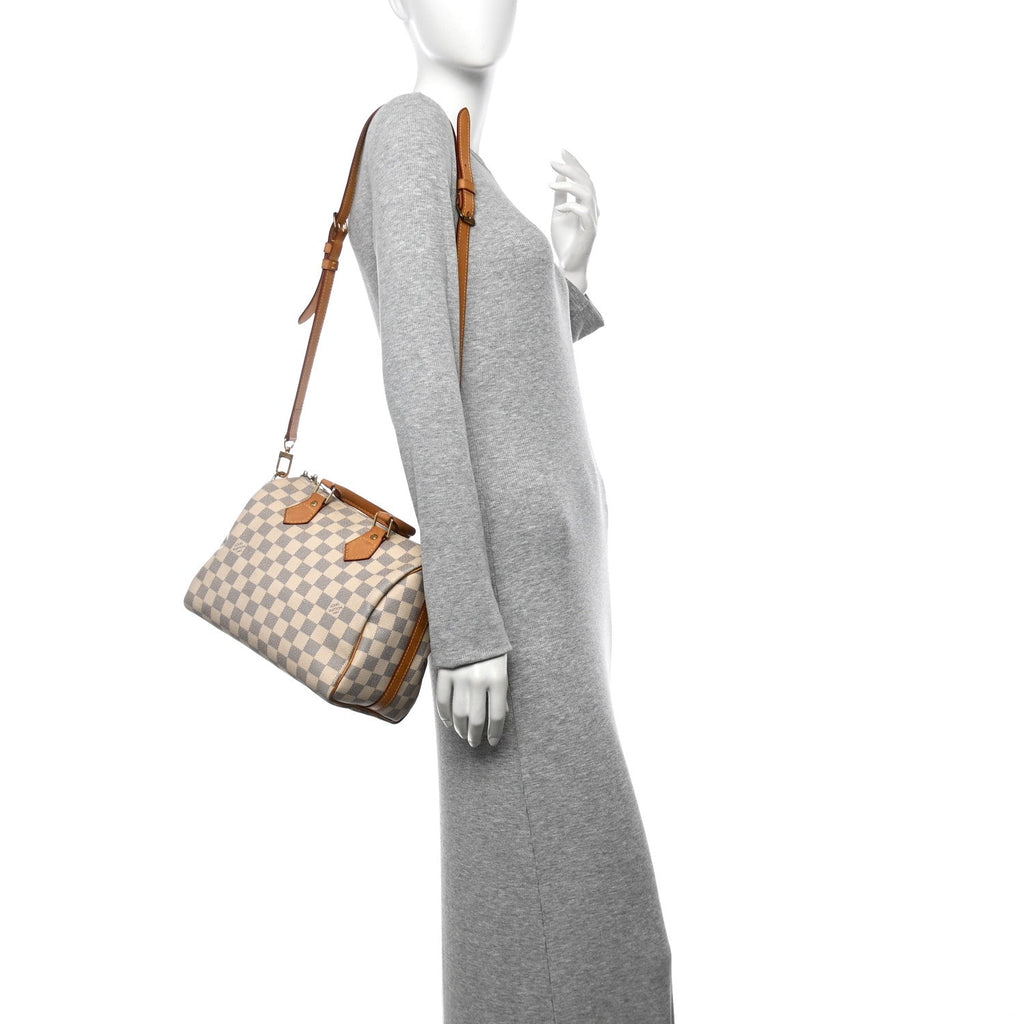 Damier Azur Speedy Bandouliere 25