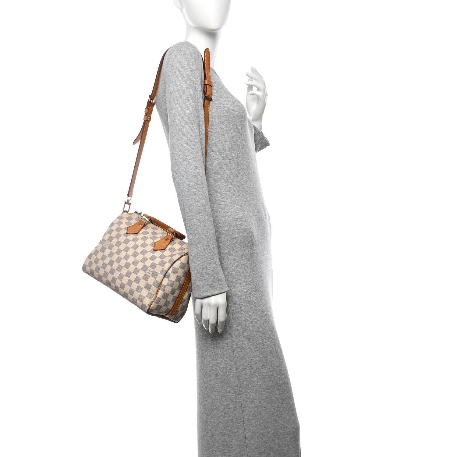 Damier Azur Speedy Bandouliere 25