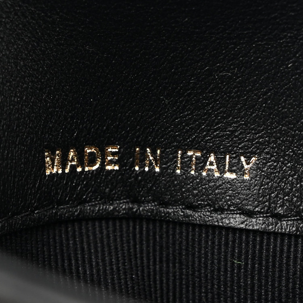 Caviar Chevron Quilted Boy Flap Waist Belt Bag Black