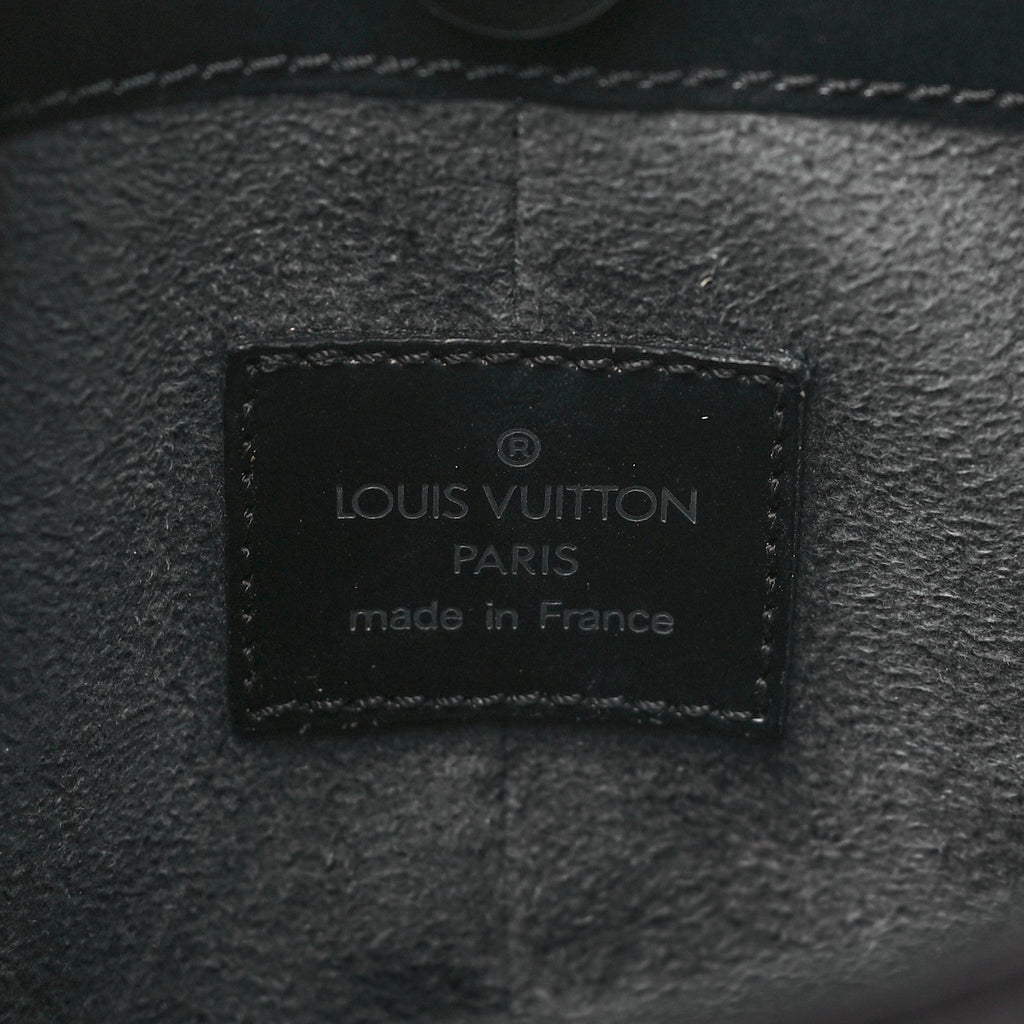 Epi Demi Lune Pochette Black