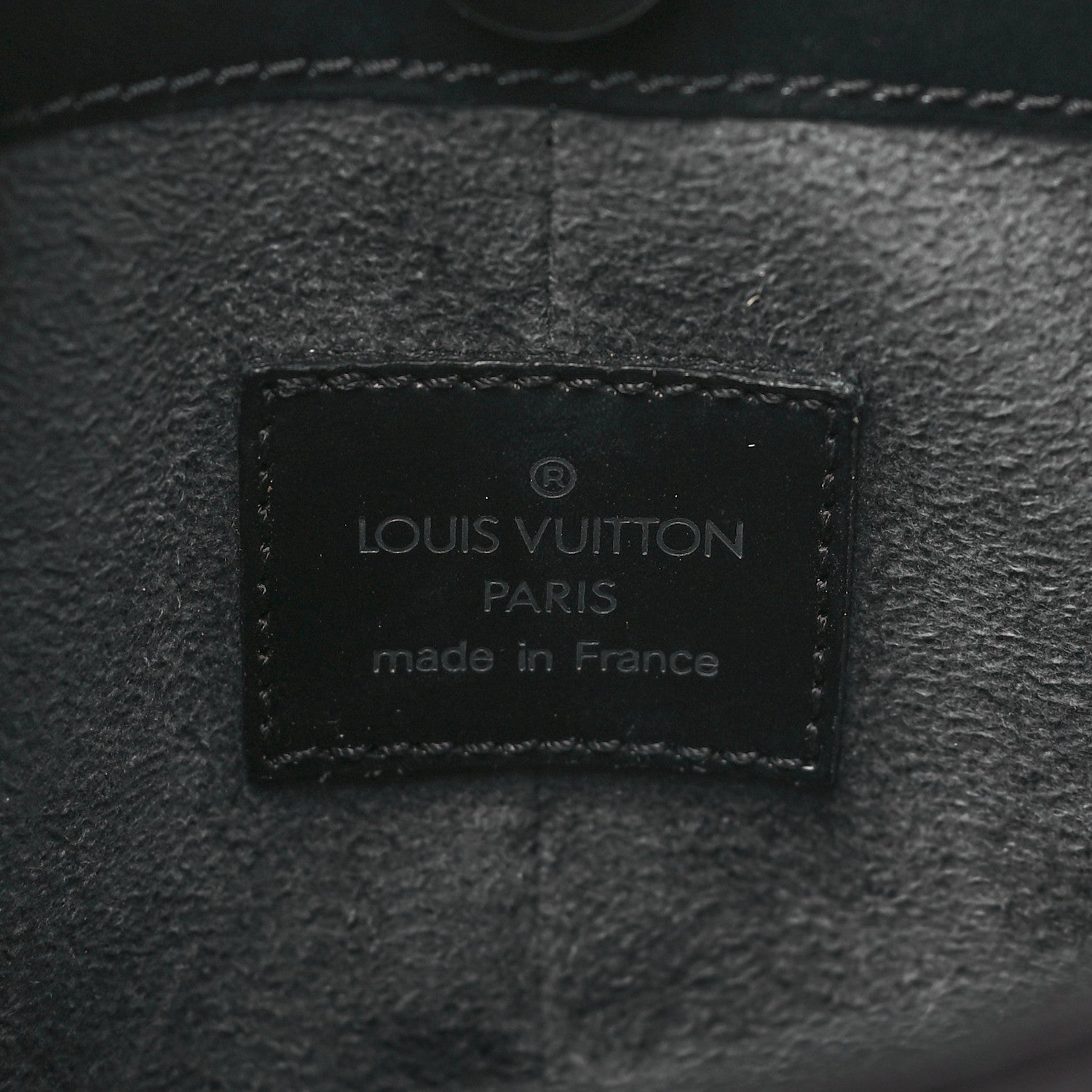 Epi Demi Lune Pochette Black