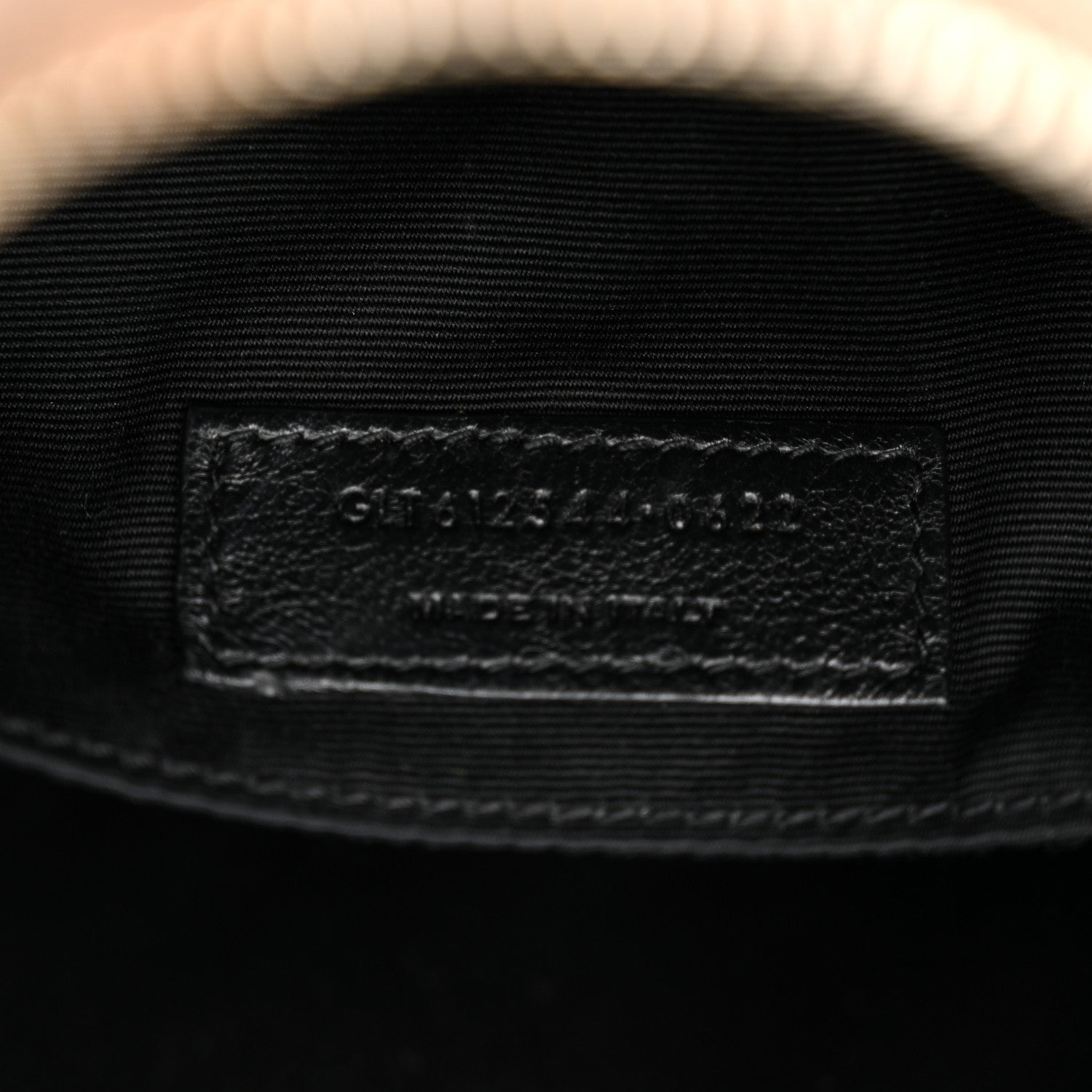 Calfskin Matelasse Monogram Lou Camera Bag Dark Beige