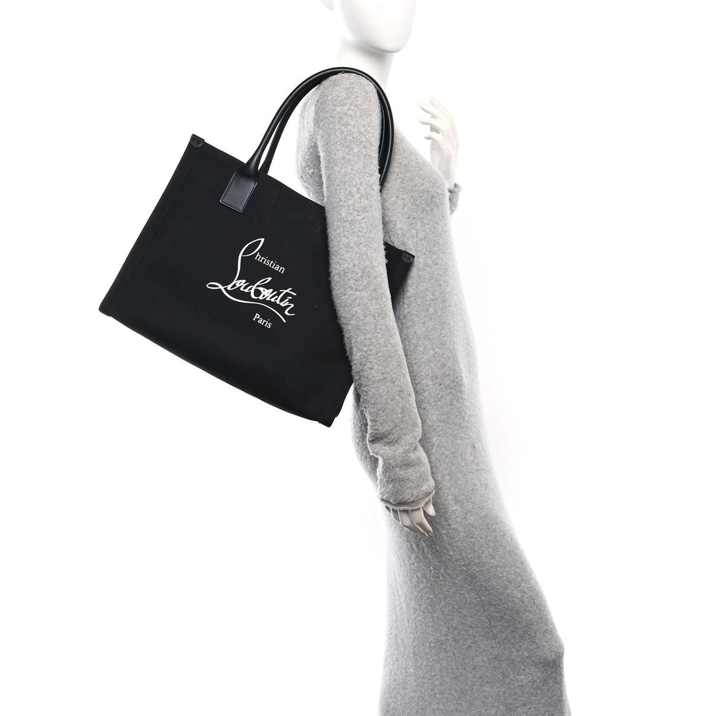 Canvas Nastroloubi Large Tote Black