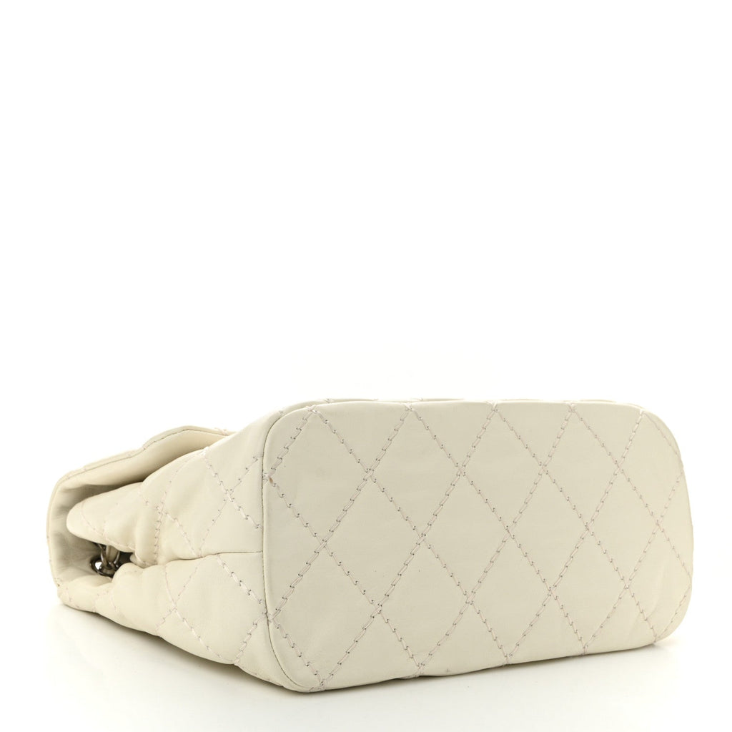 Calfskin Love Me Tender Flap White