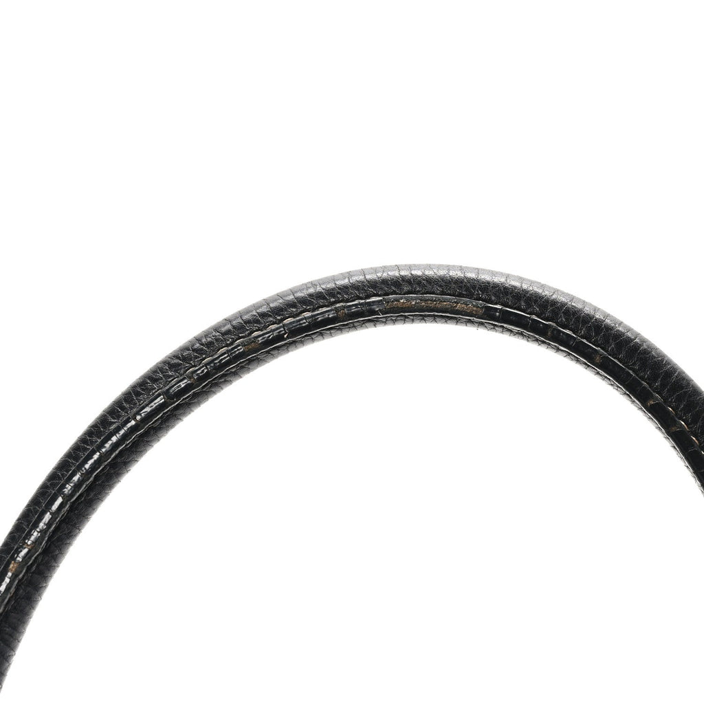 Calfskin Tassel Bowler Black