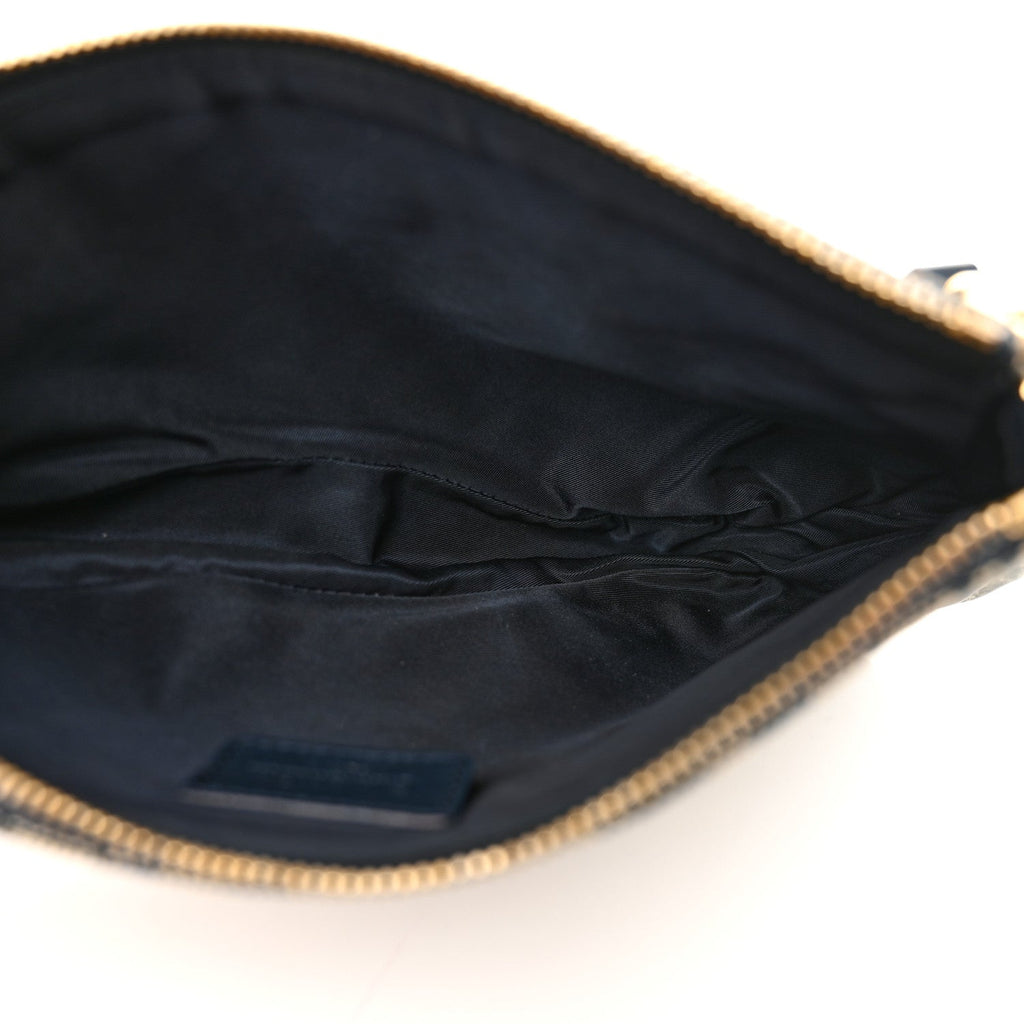 Monogram Mini Saddle Pochette Navy