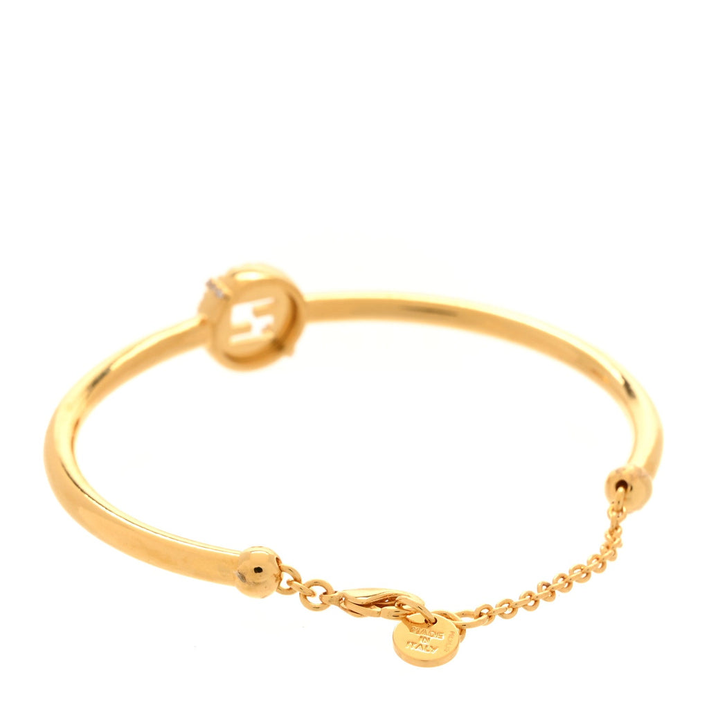 Metal Crystal EverRound Bracelet Gold