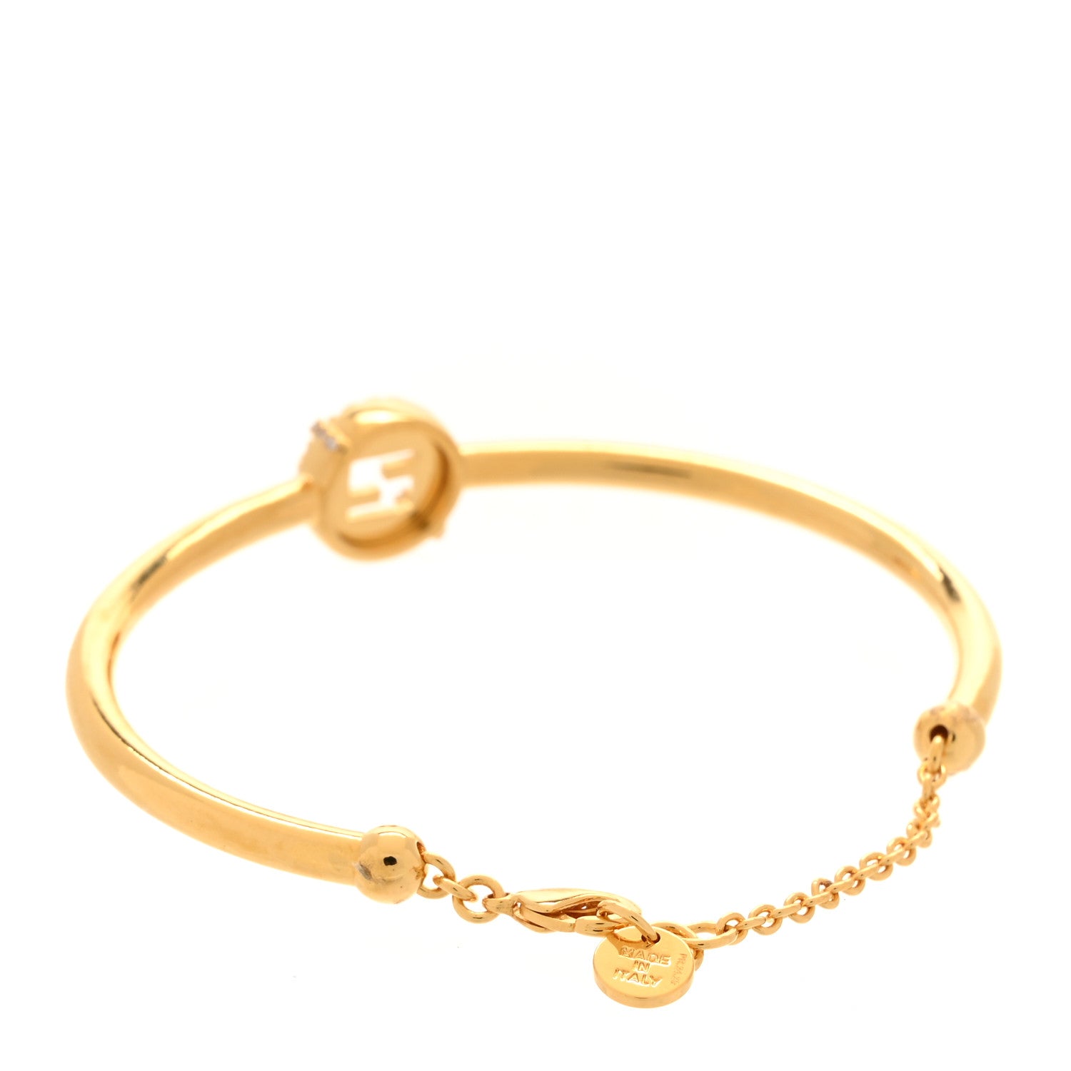 Metal Crystal EverRound Bracelet Gold