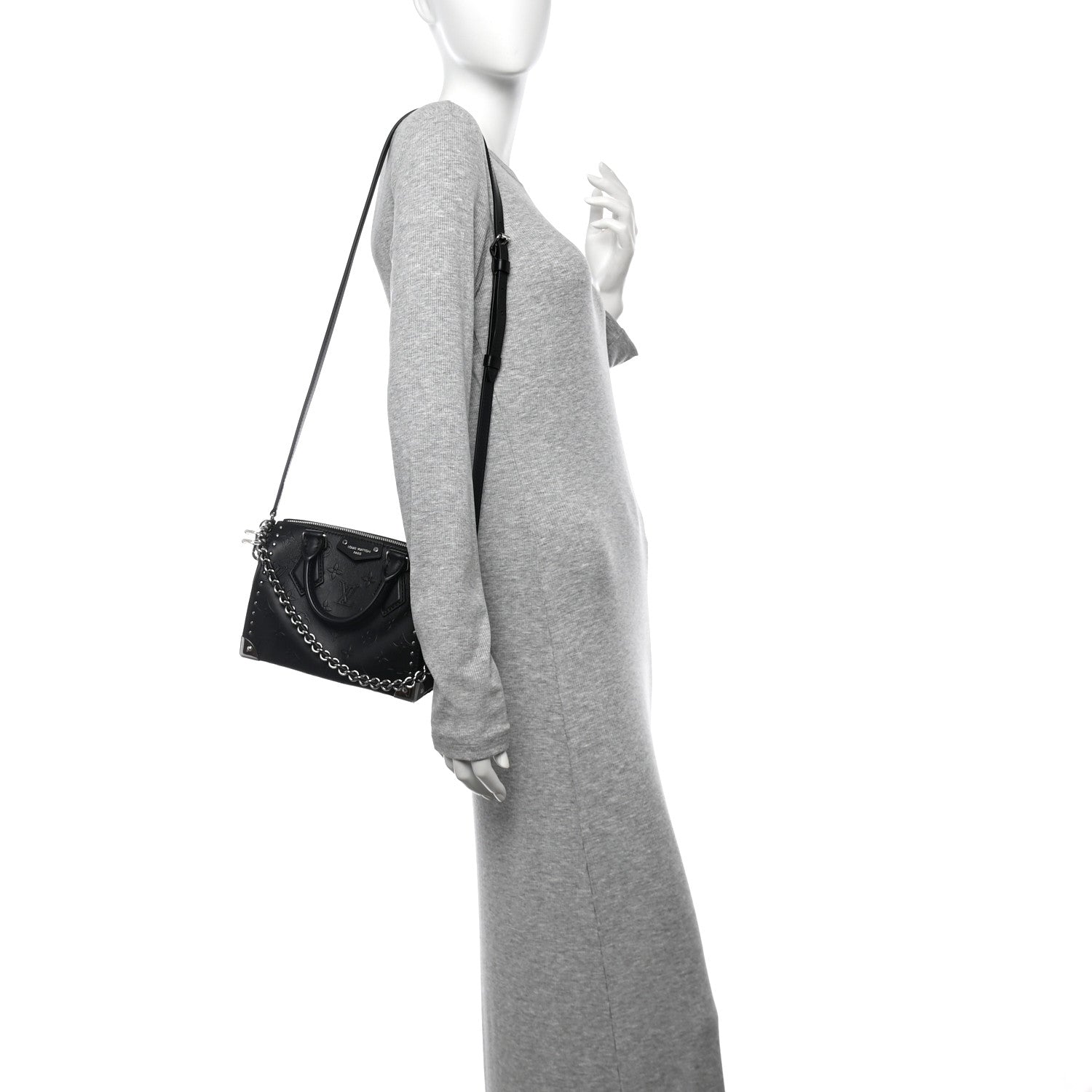 Calfskin Monogram Bold Speedy Trunk 20