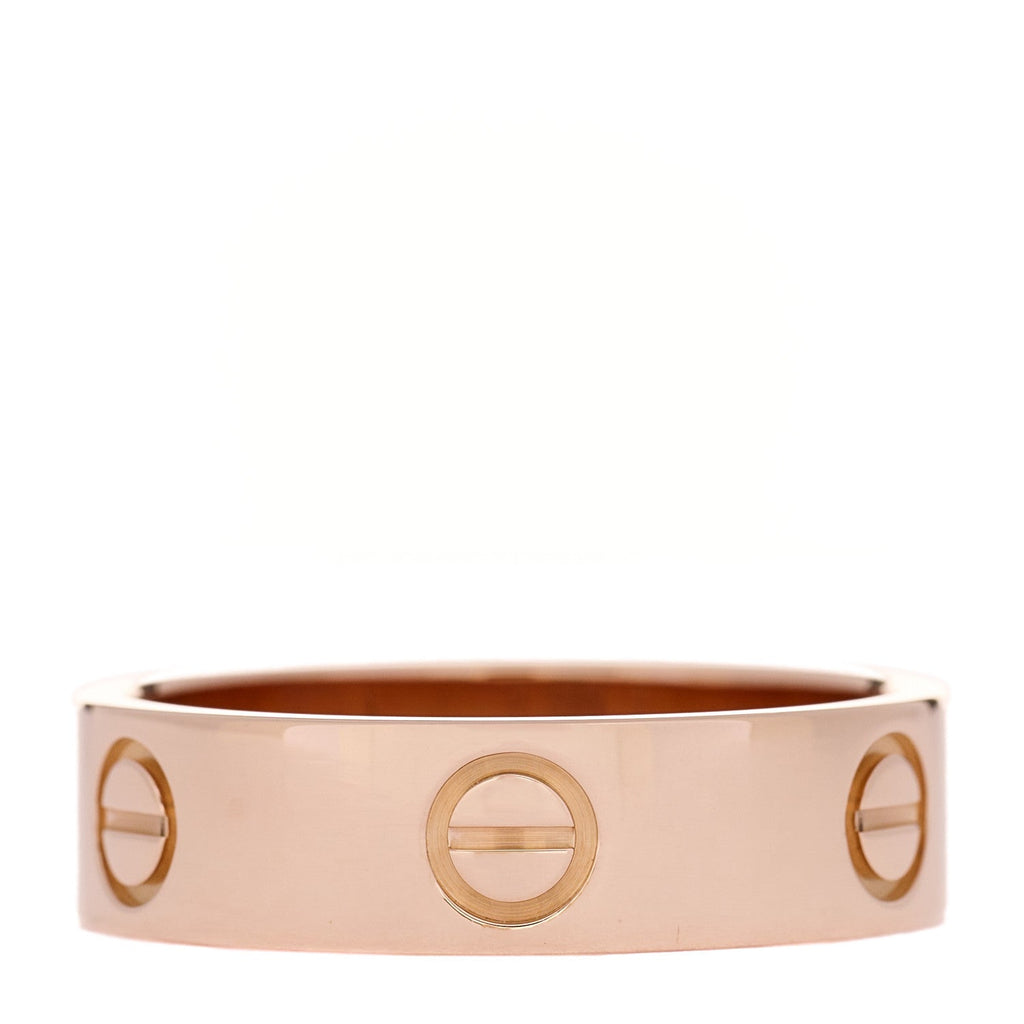 18K Pink Gold 5.5mm LOVE Ring 57 8