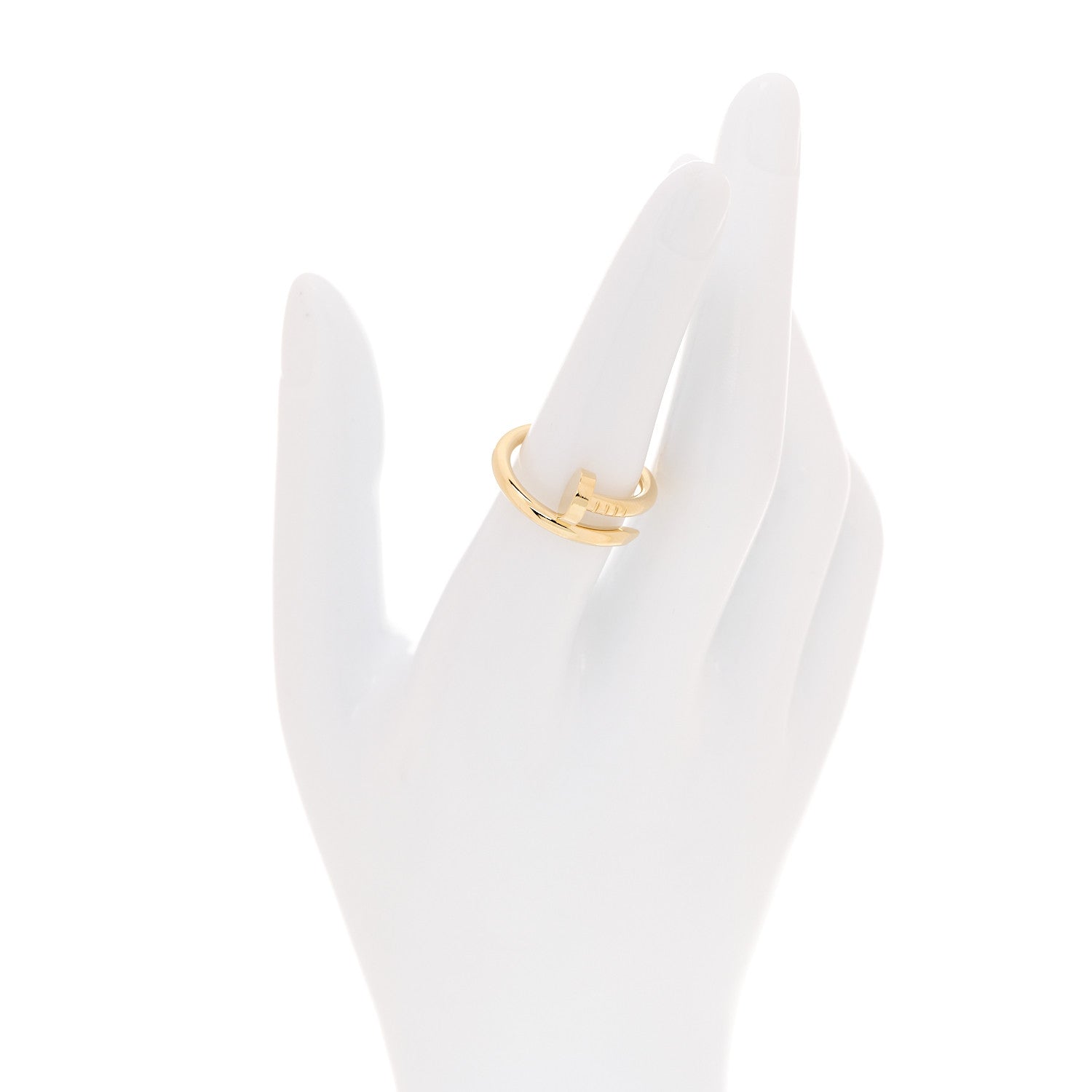 18K Yellow Gold Juste Un Clou Ring 53 6.25