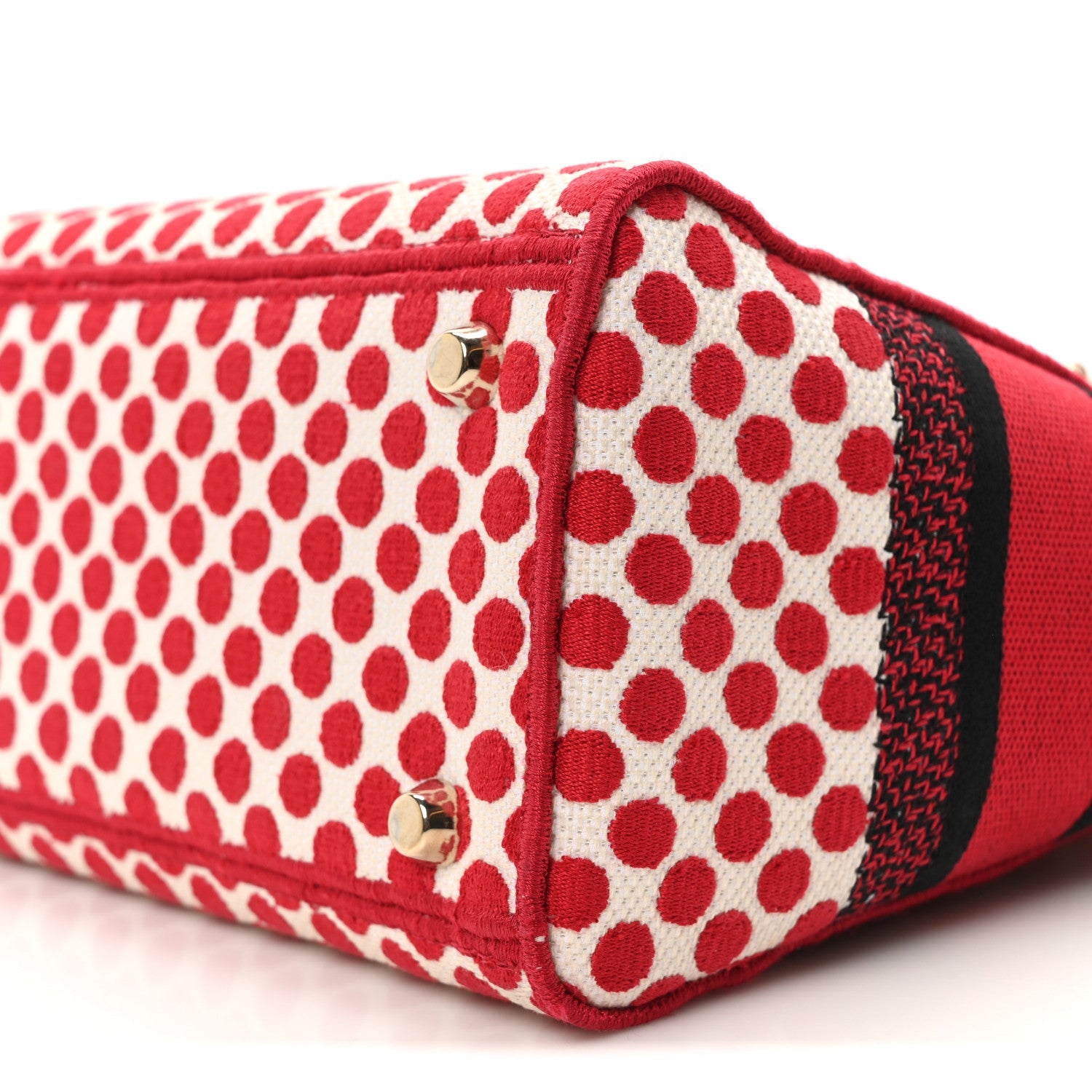 Canvas Medium DiorAmour Dots Lady D-Lite Red