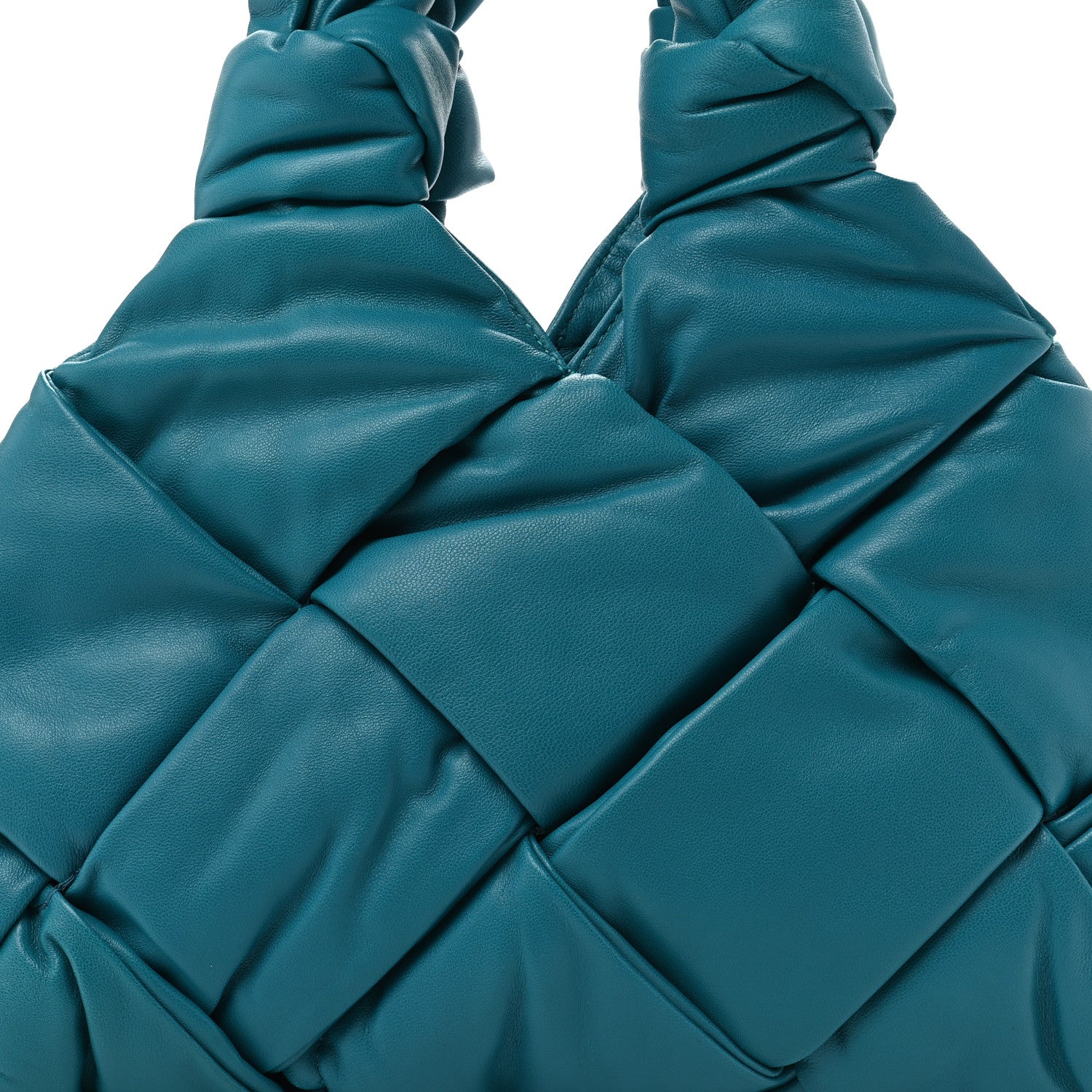 Lambskin Padded Lock Tote Blaster