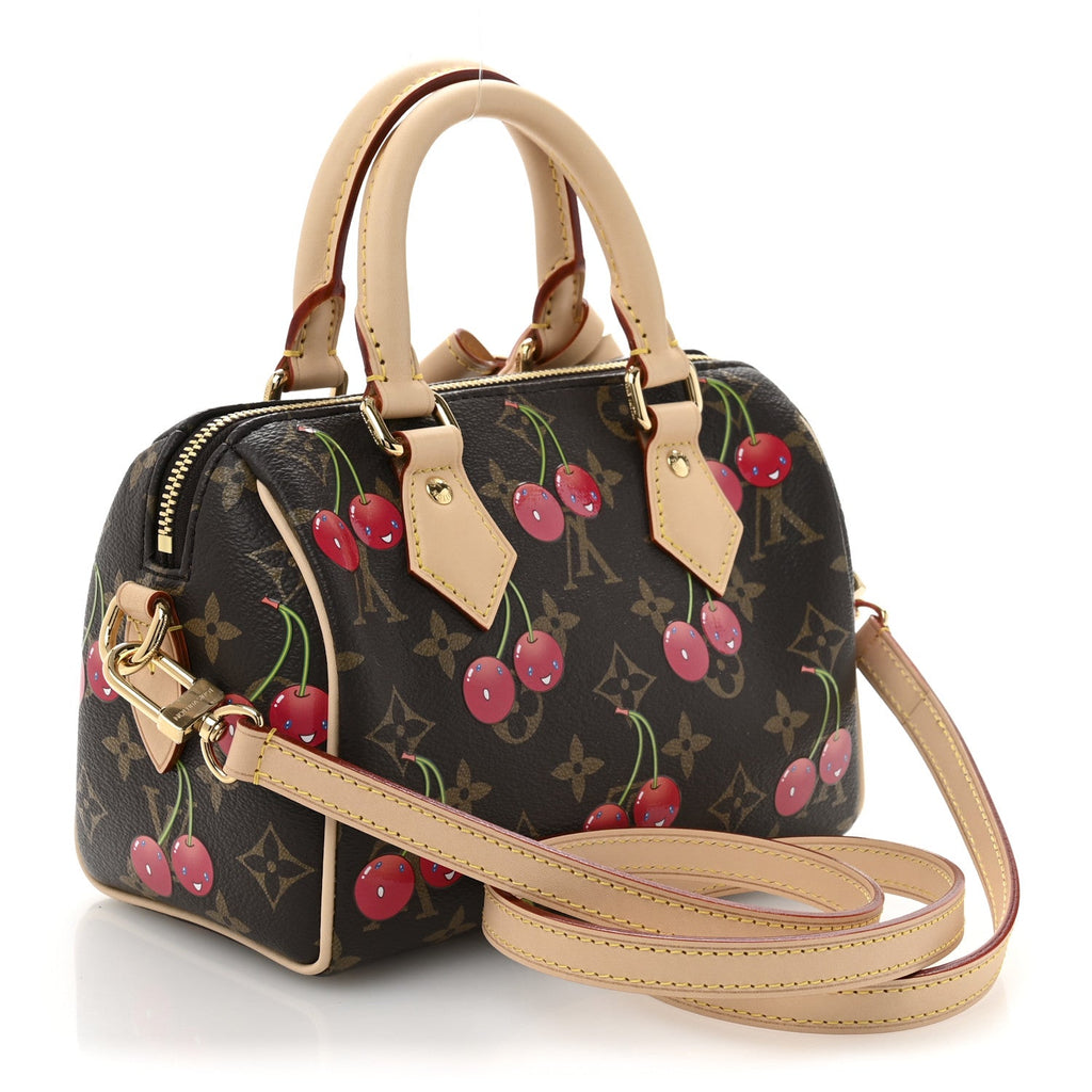 LV X TM Monogram Cerises Speedy Bandouliere 20