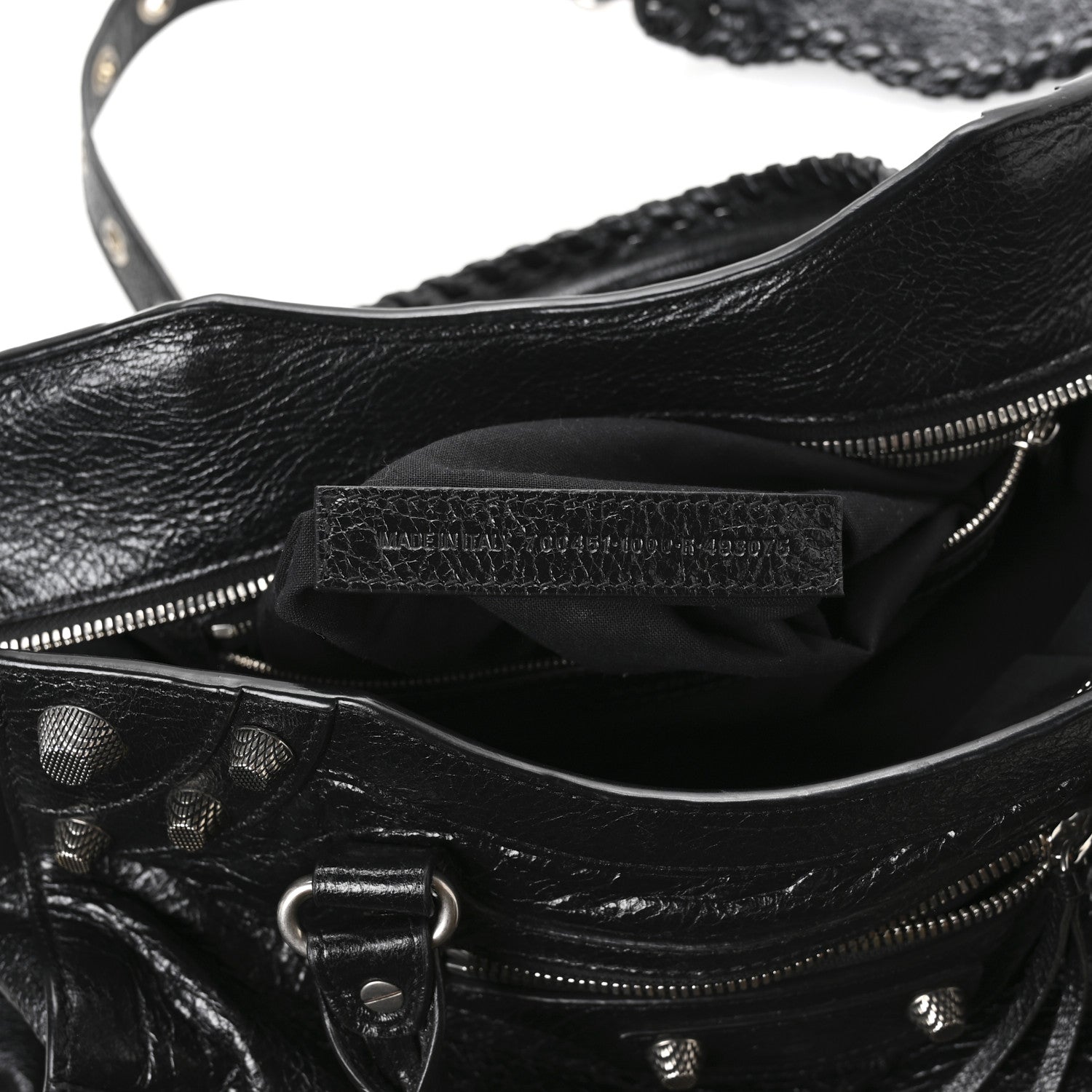 Agneau Arena Neo Cagole City Handbag Black