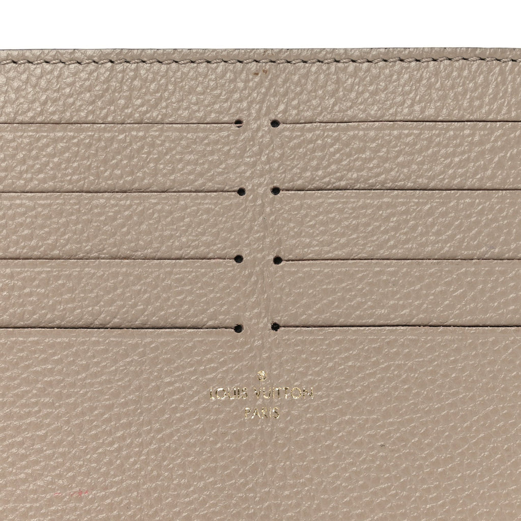 Calfskin Felicie Chain Wallet Card Holder Insert Galet
