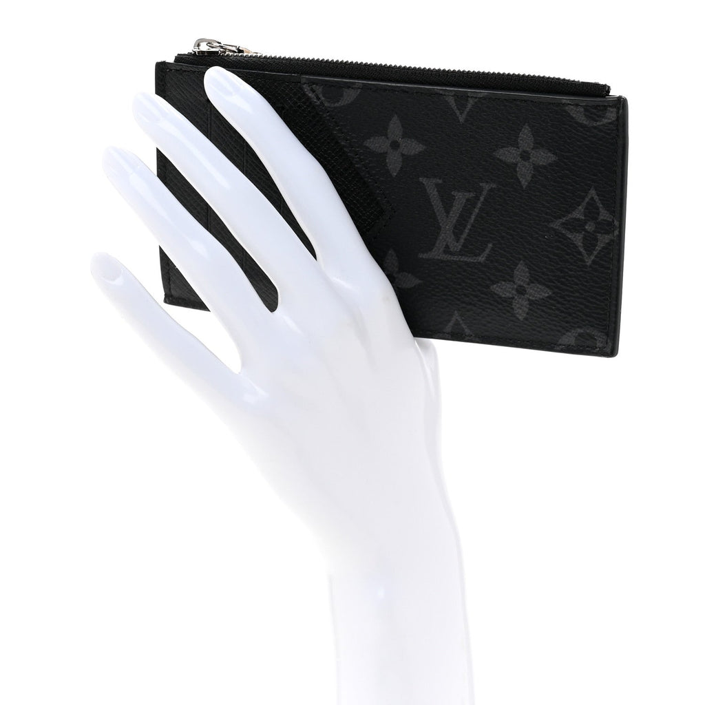 Monogram Eclipse Taiga Coin Card Holder