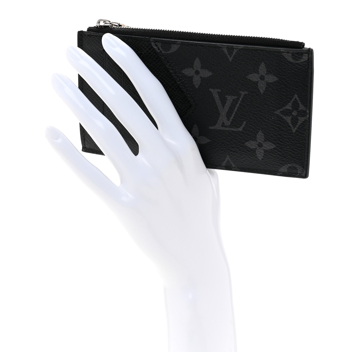 Monogram Eclipse Taiga Coin Card Holder