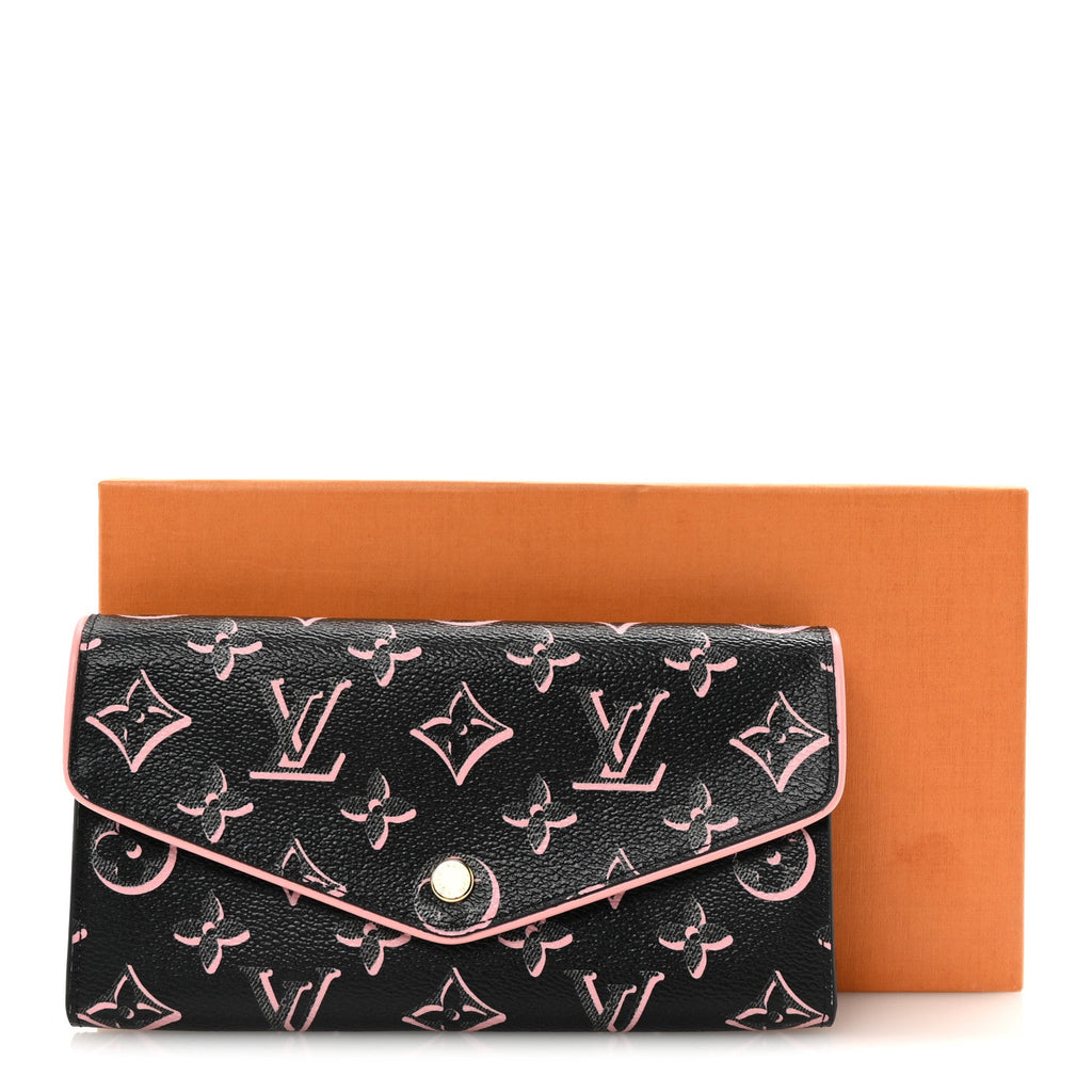 Monogram Fall For You Sarah Wallet Black