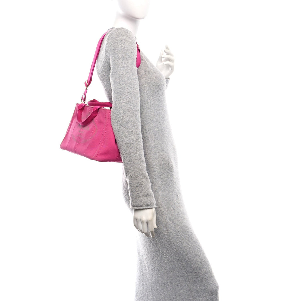 Canapa Small Logo Tote Peonia