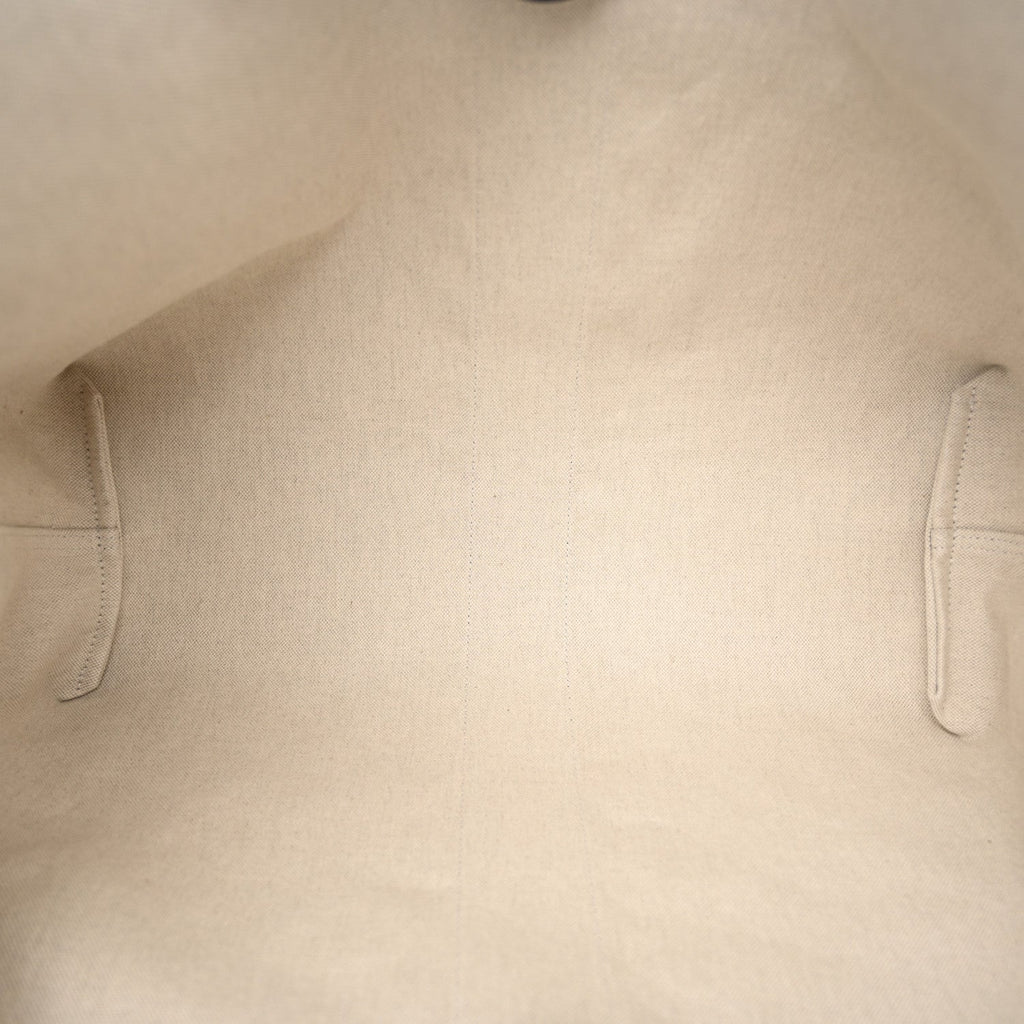 Denim GG Monogram Web Large Giglio Tote Blue