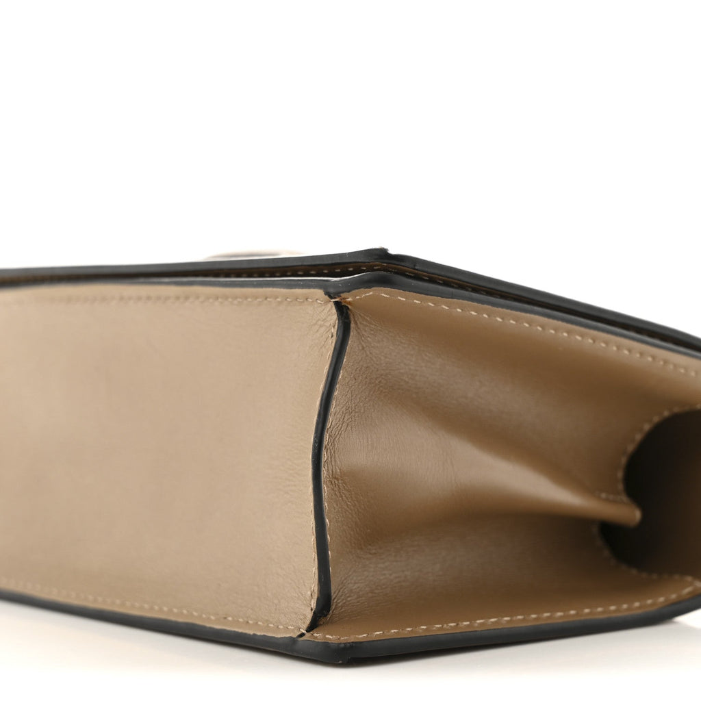 Calfskin Small Barcelona Shoulder Bag Mink