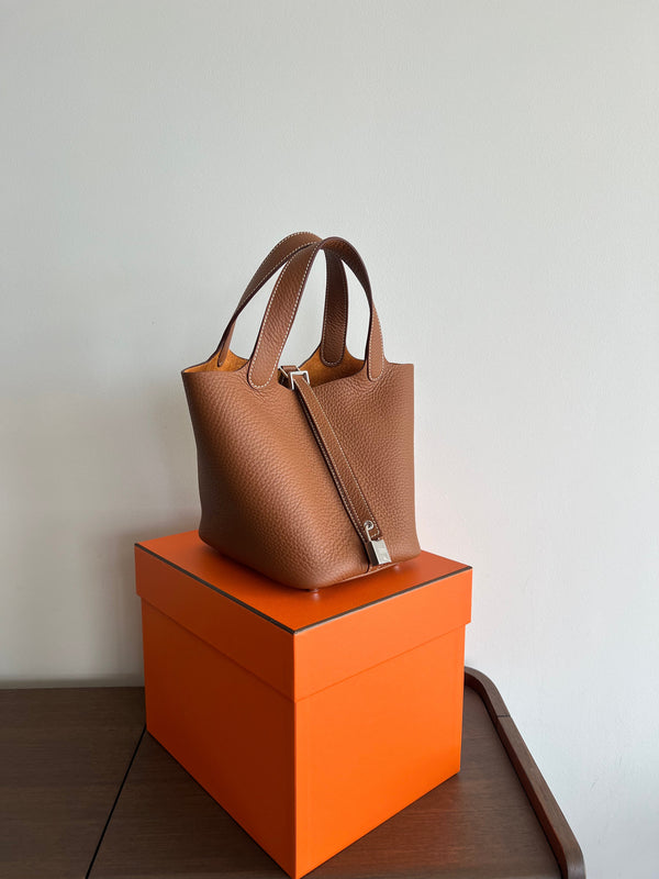 Hermès Picotin 18cm Gold PHW