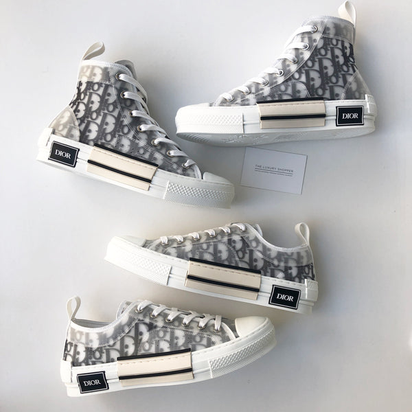 Dior B23 Oblique Low Top Sneakers