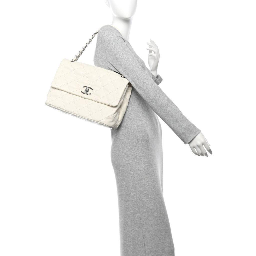 Calfskin Love Me Tender Flap White