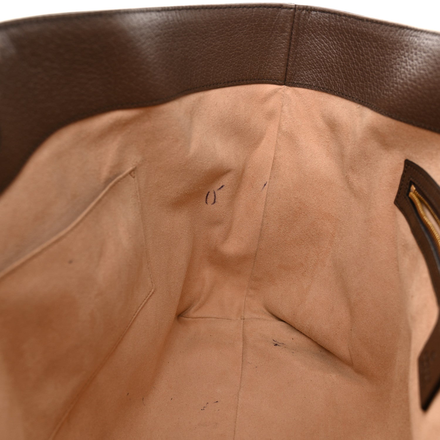 GG Supreme Monogram Medium Ophidia Shopping Tote Brown