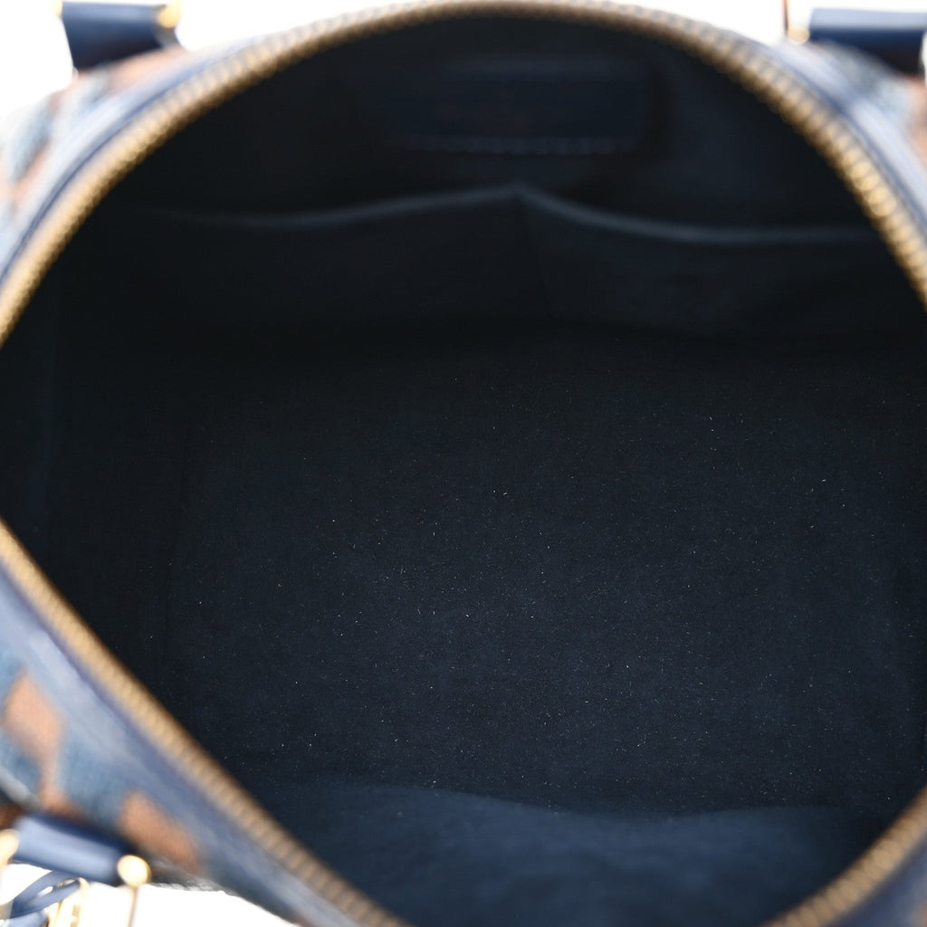 Damier Paillettes Speedy 30 Blue