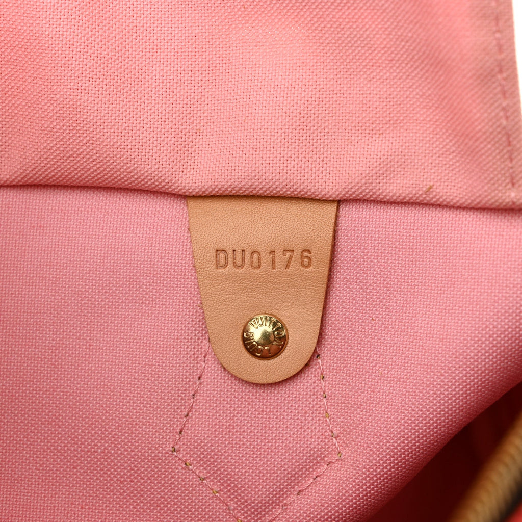 Monogram Jungle Dots Speedy 30 Sugar Pink Poppy