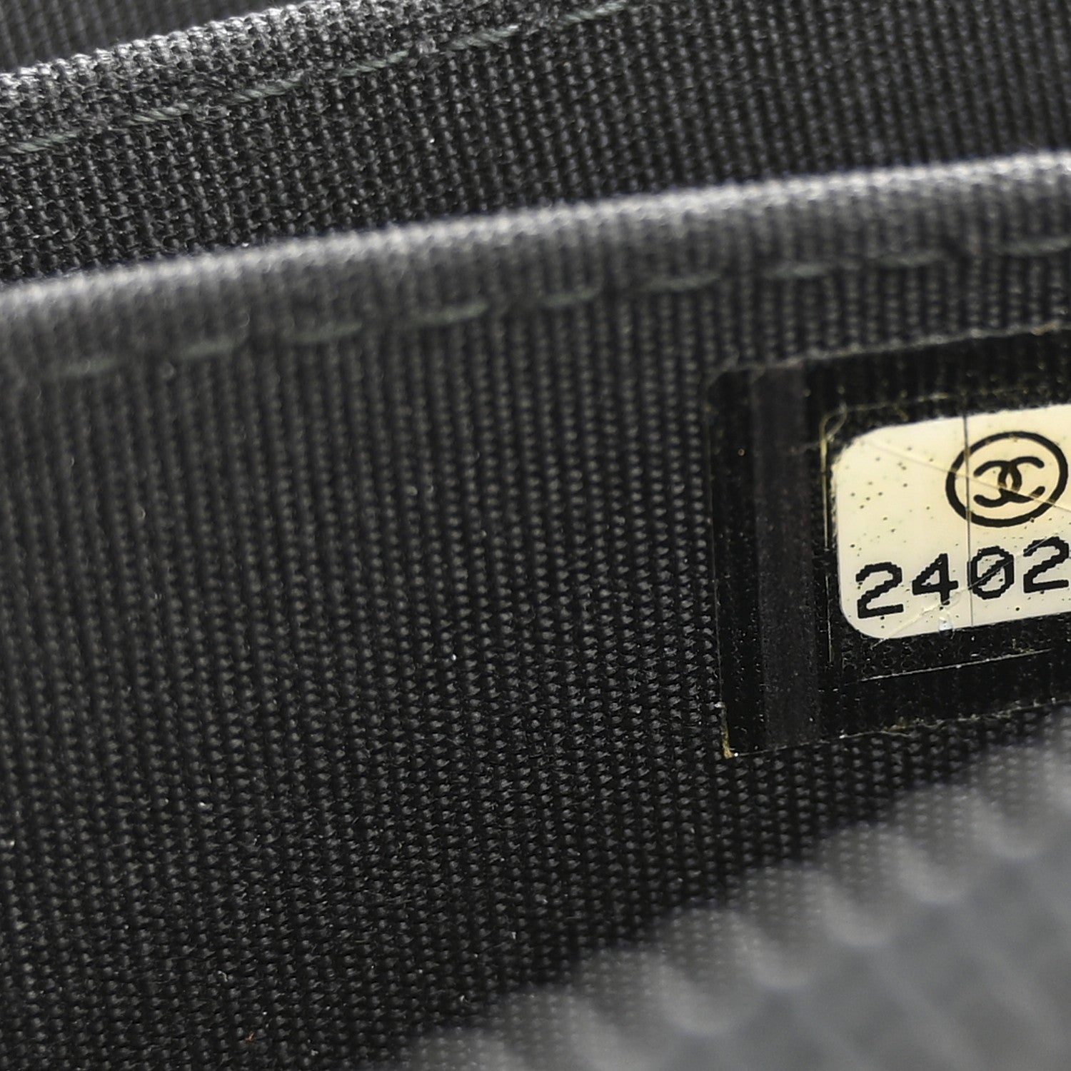 Caviar Quilted Boy Zip Around Coin Purse Wallet So Black