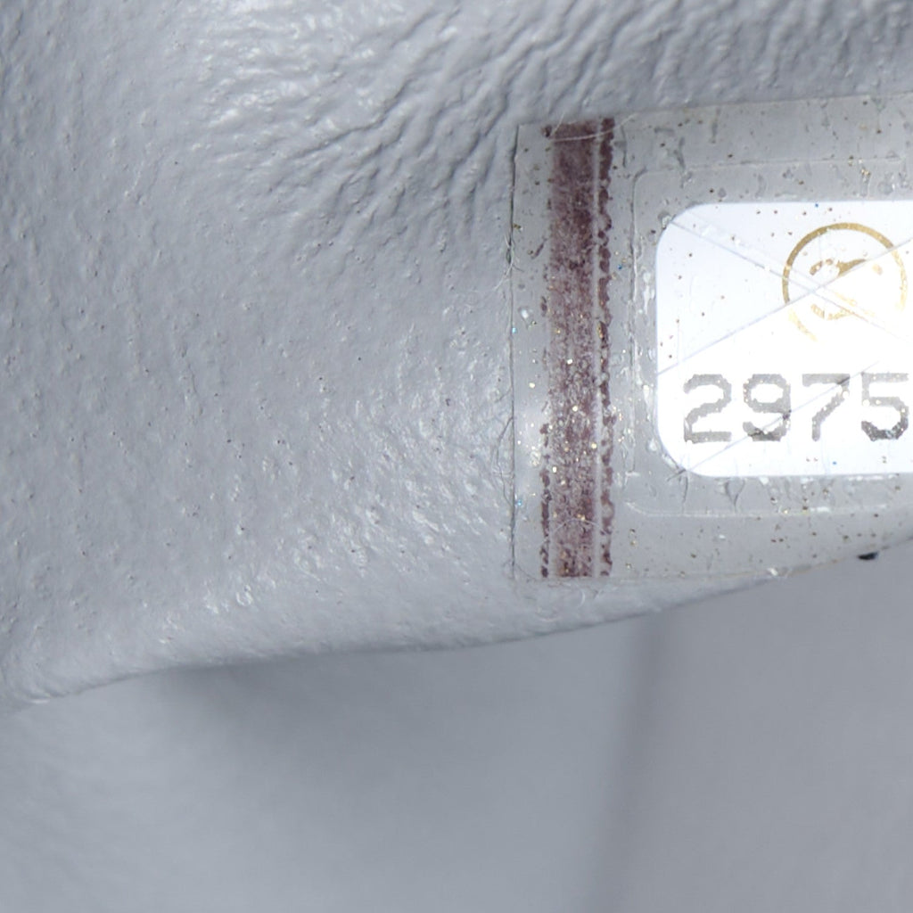 Lambskin Chevron Quilted Mini Rectangular Flap Grey