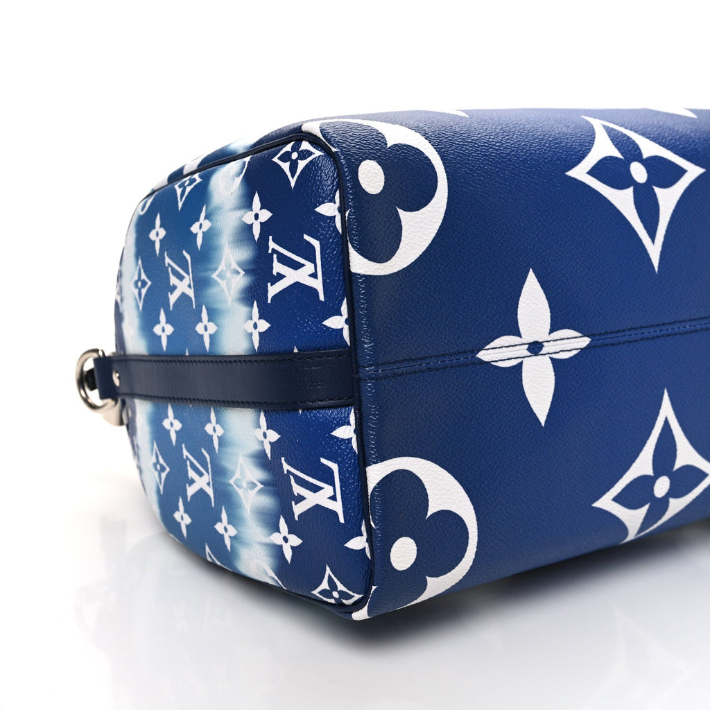 Monogram Escale Speedy Bandouliere 30 Blue