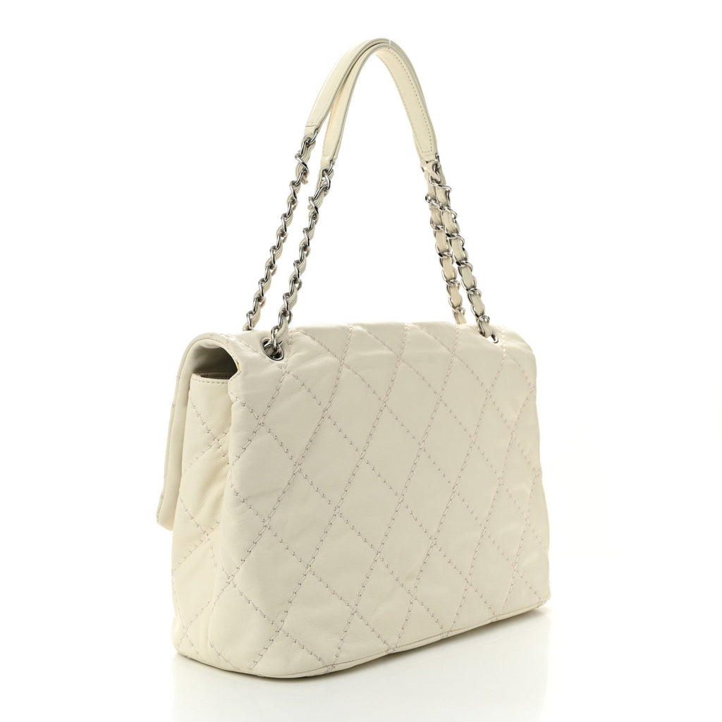 Calfskin Love Me Tender Flap White