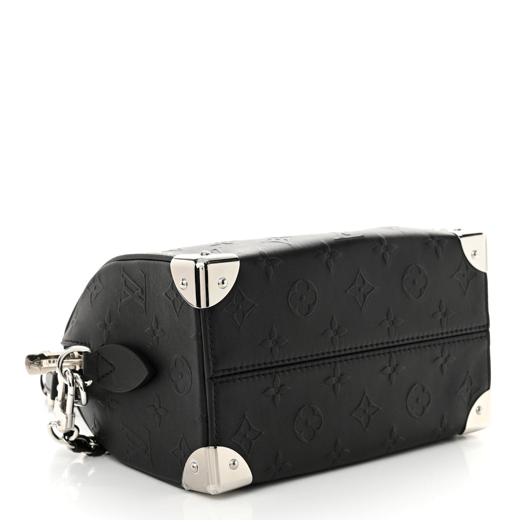 Calfskin Monogram Bold Speedy Trunk 20