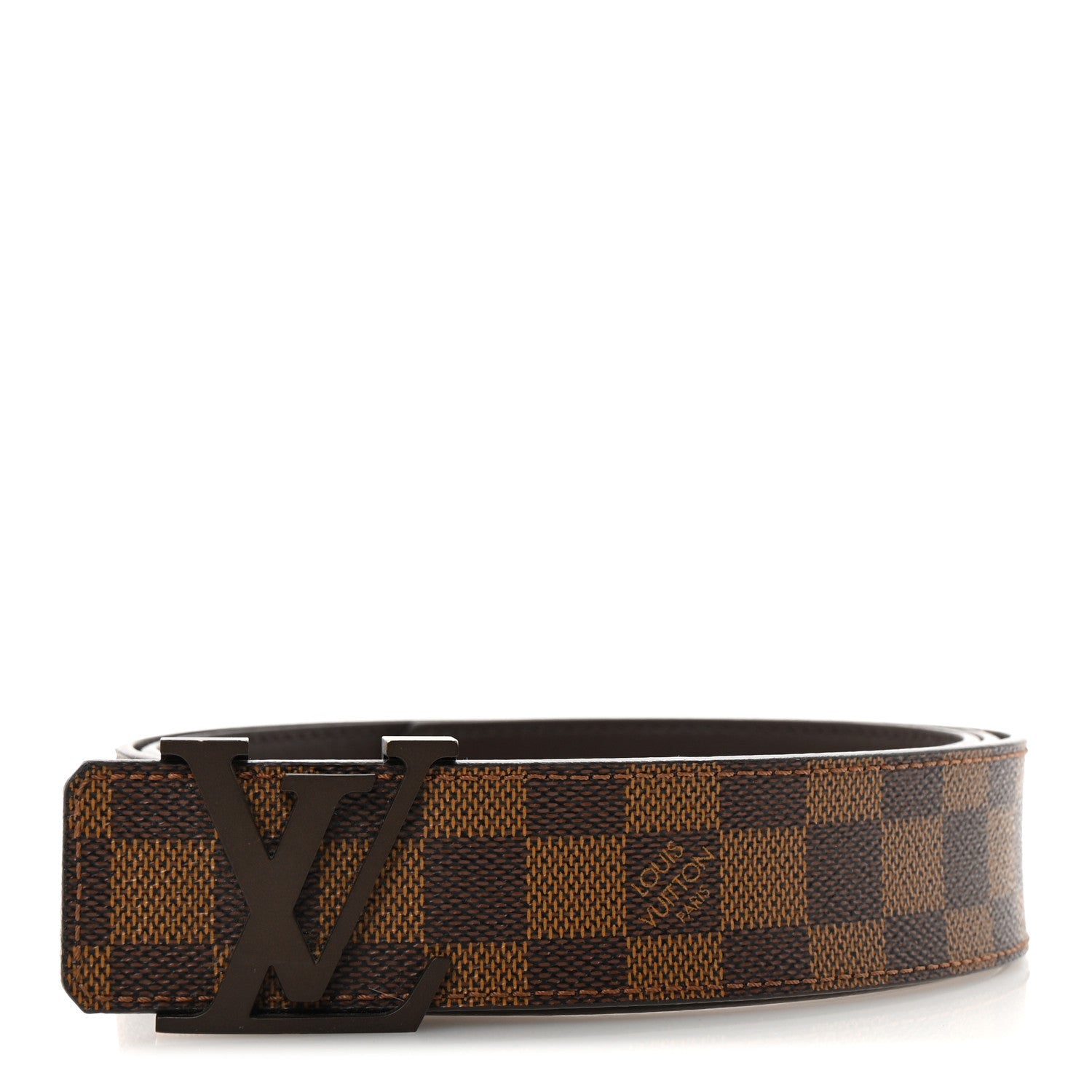 Damier Ebene 40mm LV Initiales 120 48 Belt